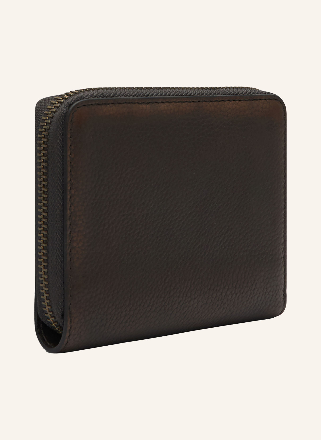 LIEBESKIND Portemonnee: MARRON FONCÉ / GOUD