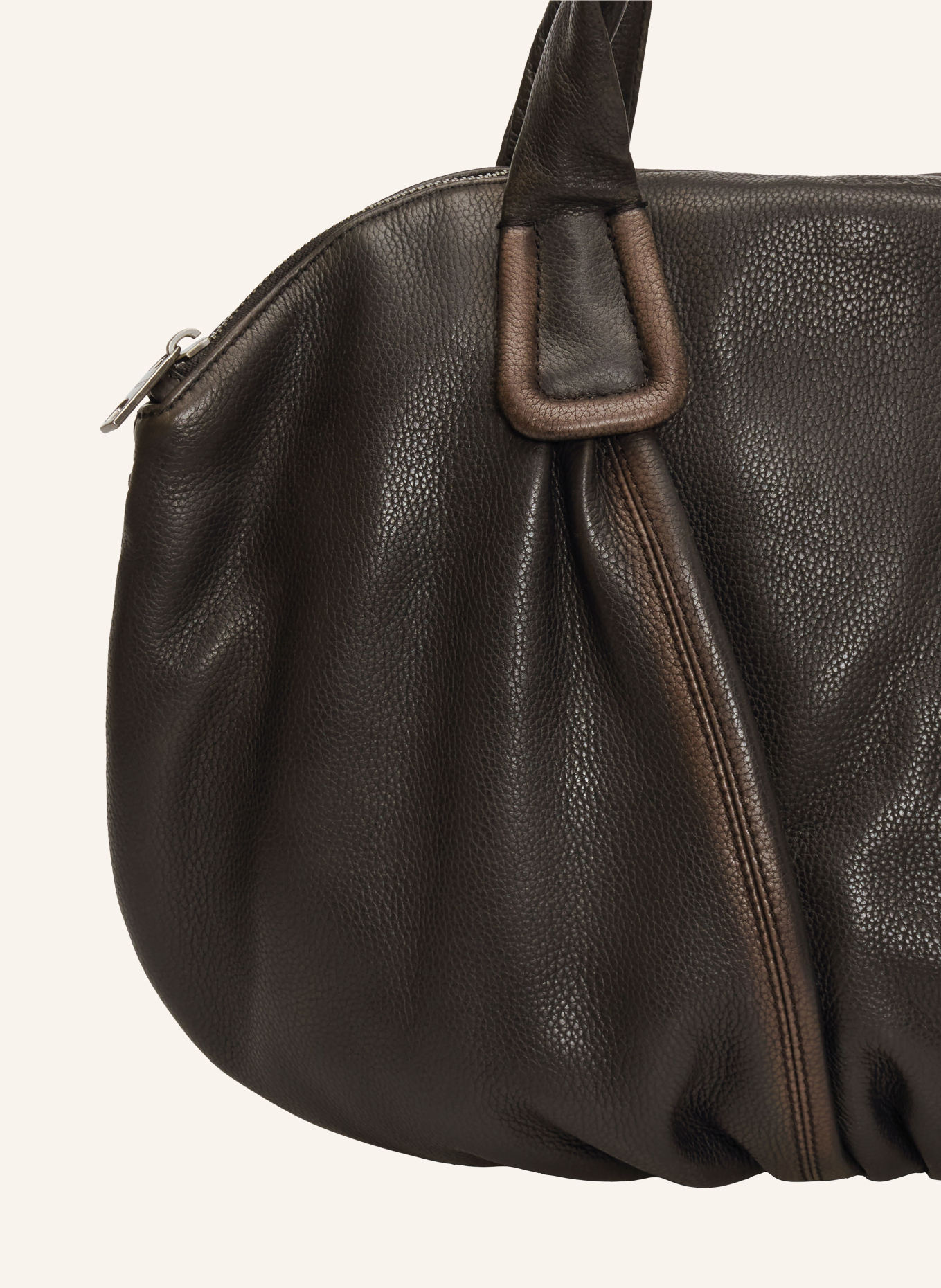 LIEBESKIND Shopper LUCY MEDIUM: DUNKELBRAUN / GOLD