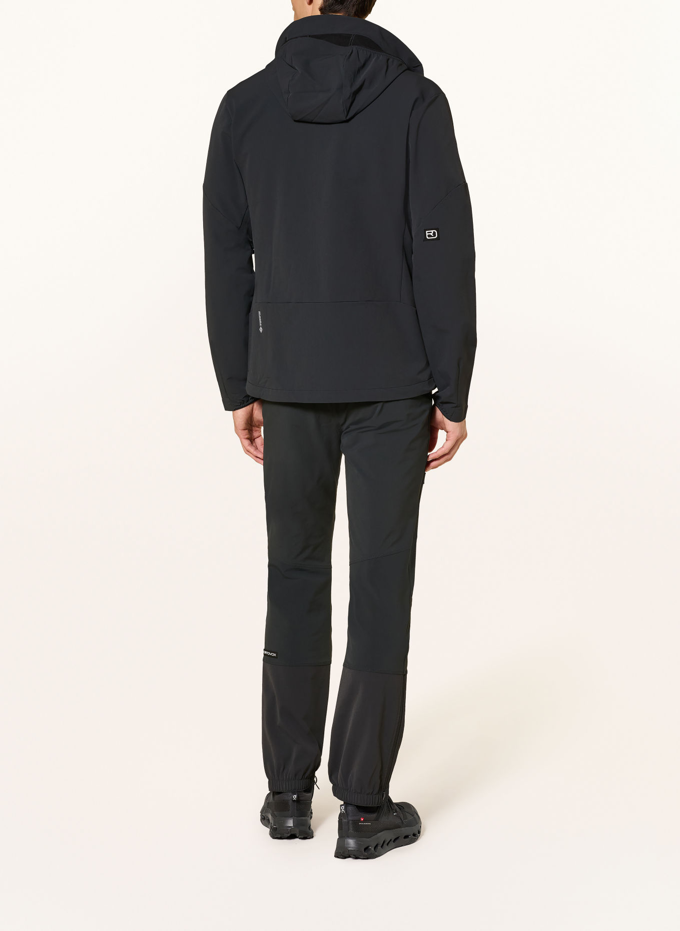 ORTOVOX ORTLER PLUS Softshell jacket: BLACK