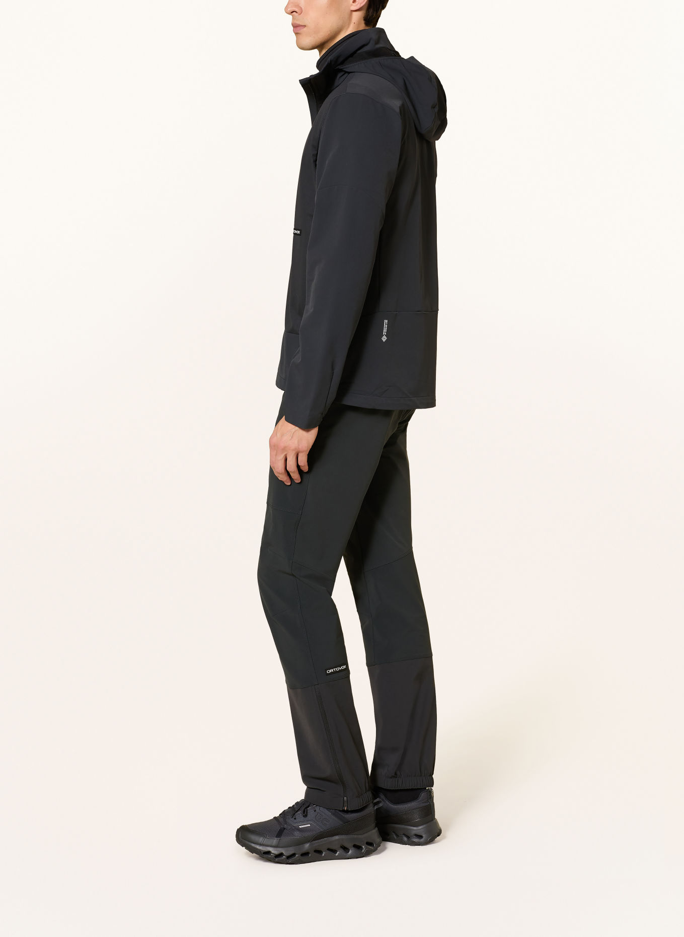 ORTOVOX ORTLER PLUS Softshell jacket: BLACK