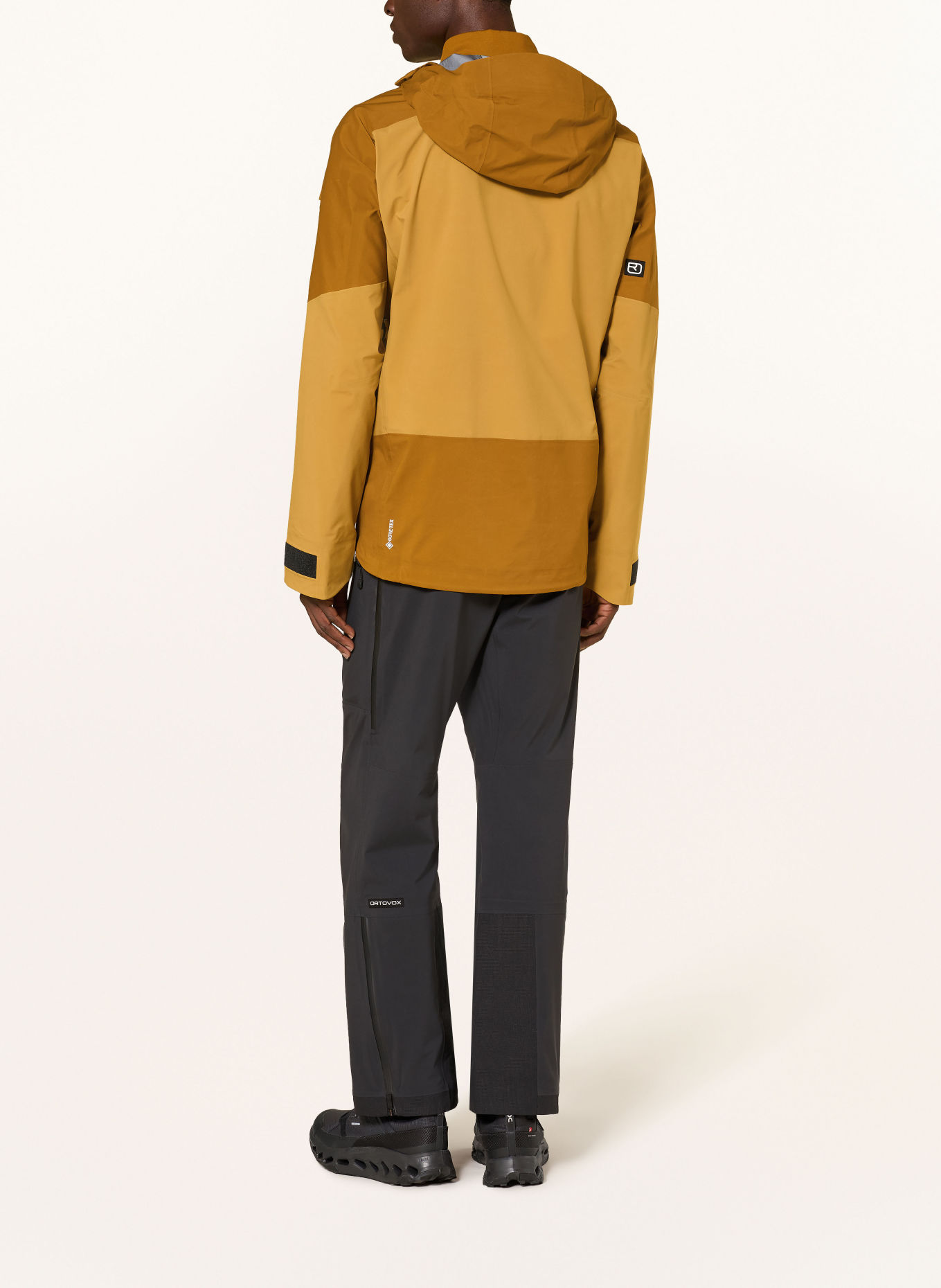 ORTOVOX Funktionsjacke ORTLER: GELB / DUNKELGELB