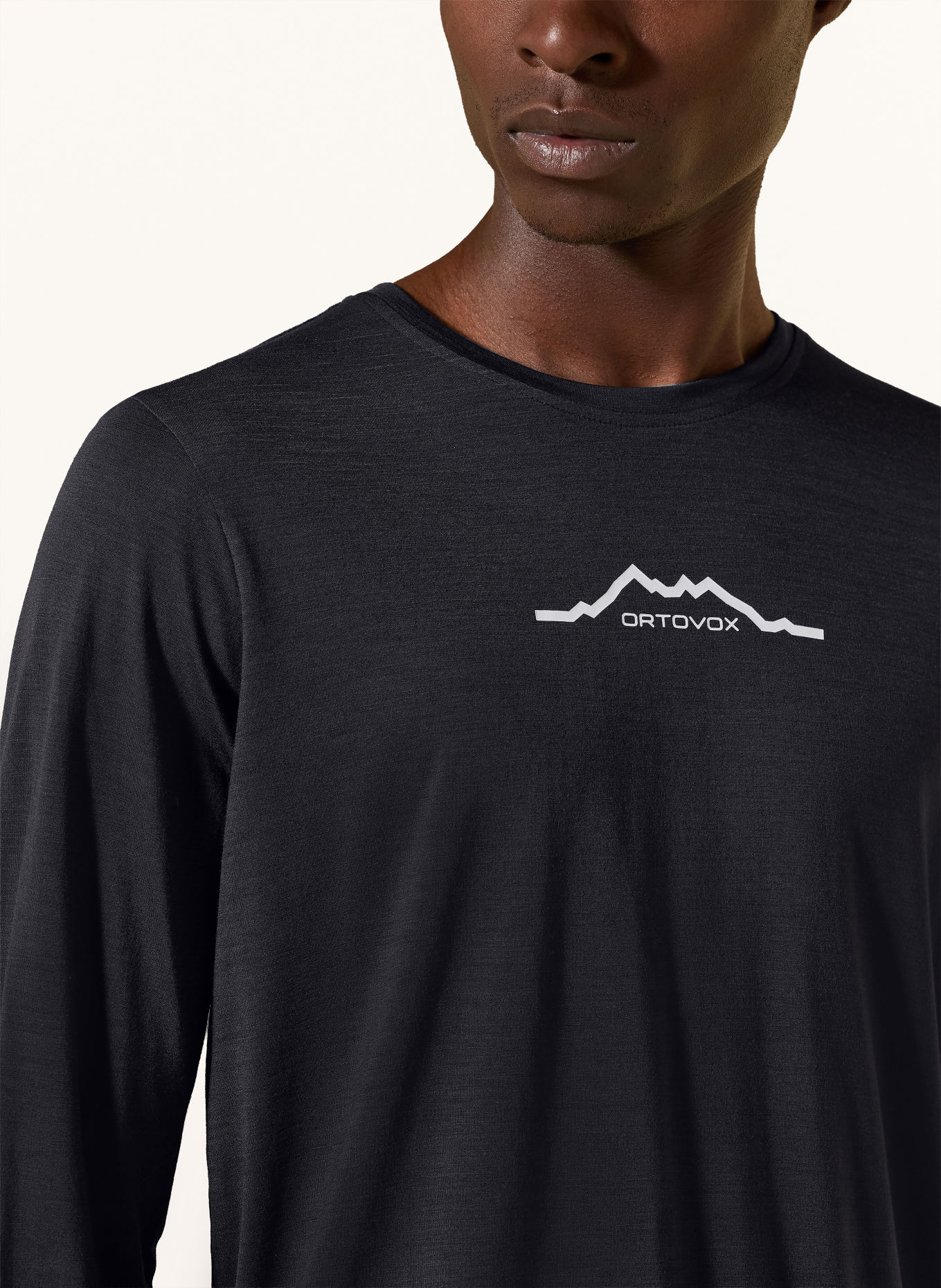 ORTOVOX Longsleeve 150 COOL MOUNTAIN: ZWART