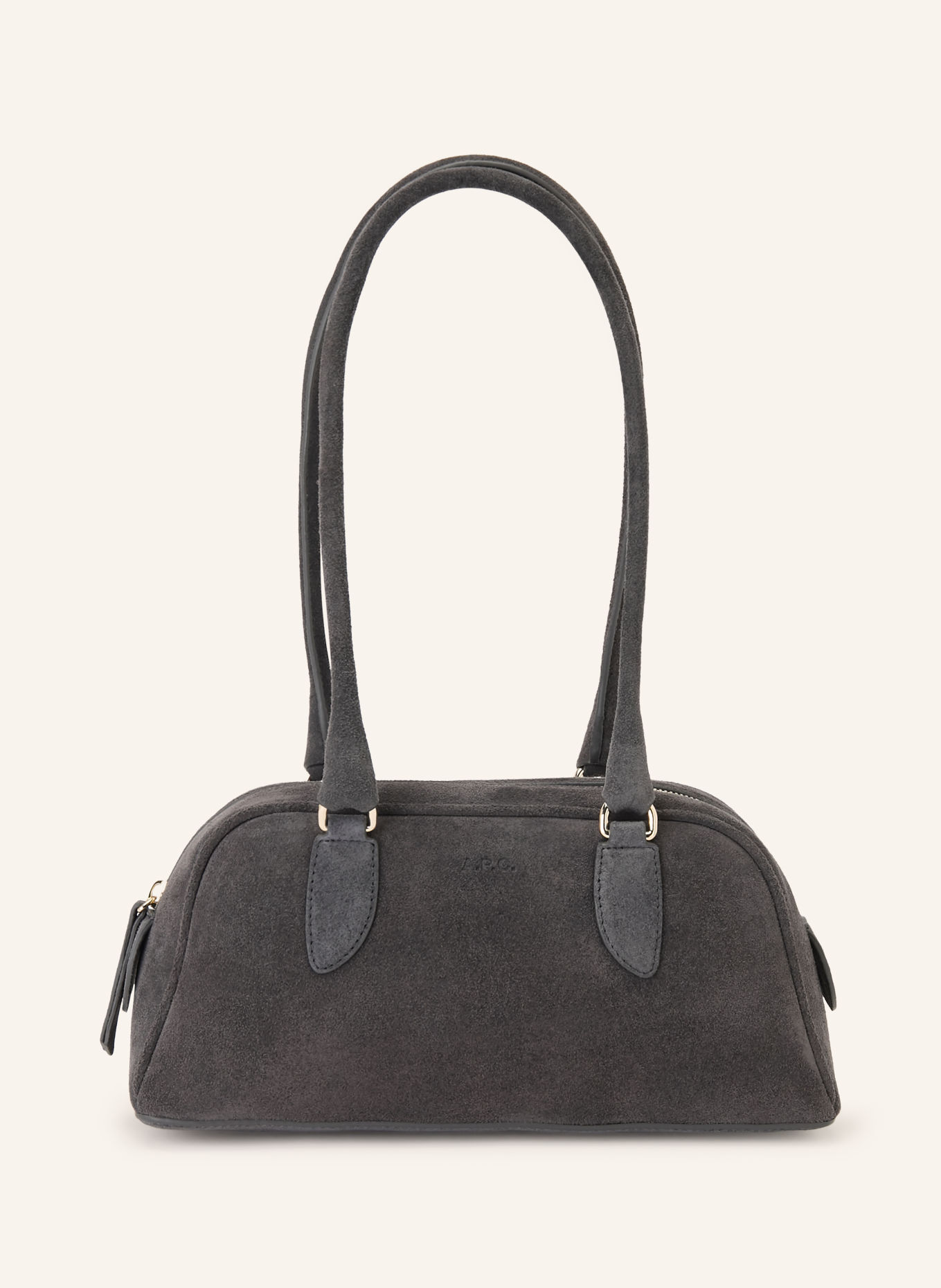 A.P.C. Sac à main PALOMA SMALL: GRIS FONCÉ / OR