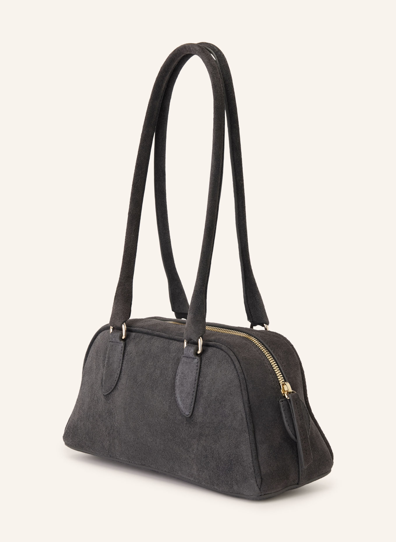 A.P.C. Sac à main PALOMA SMALL: GRIS FONCÉ / OR