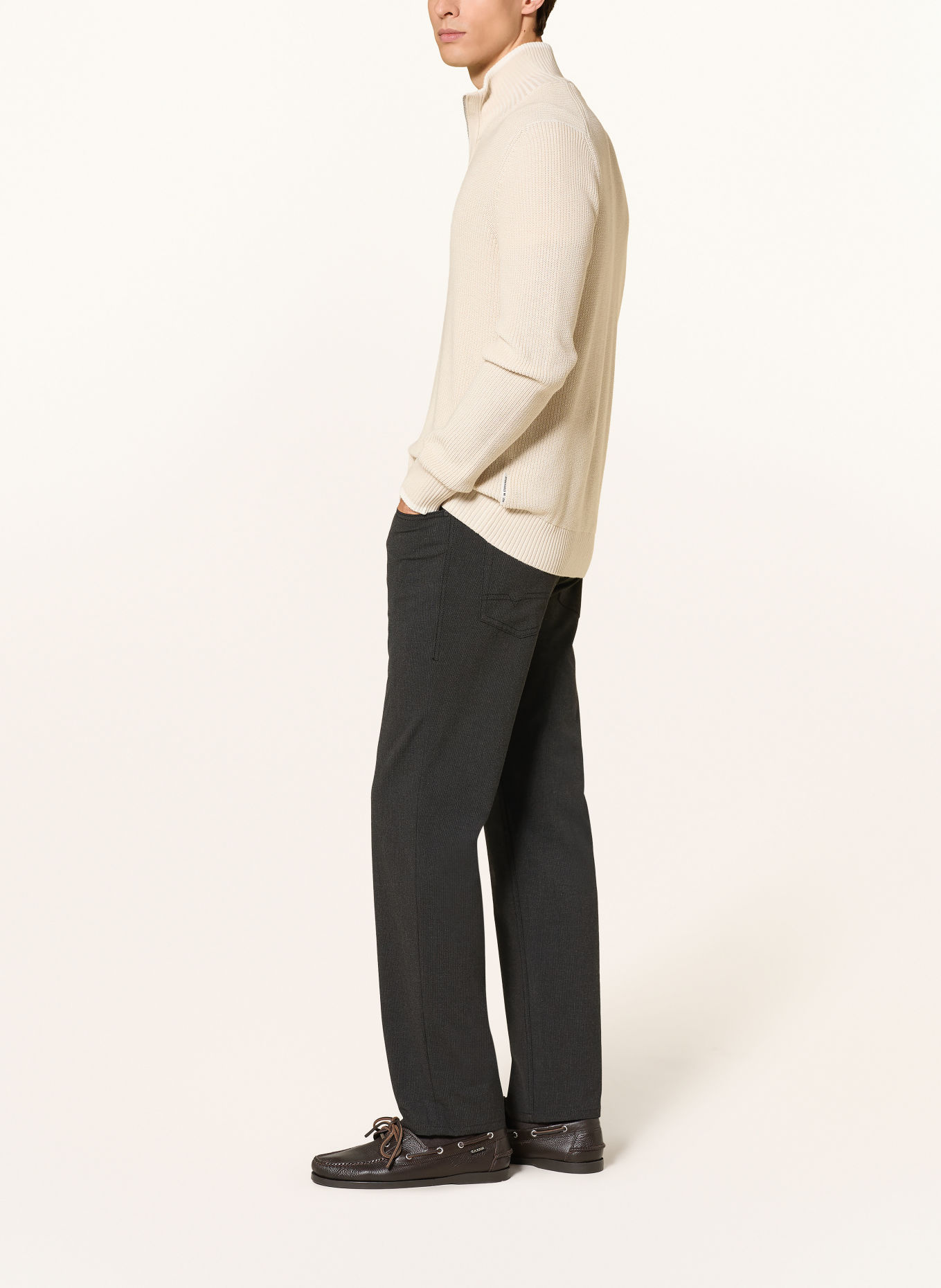 MAC Jeans ARNE TRAVEL Modern Fit: MØRKEGRÅ