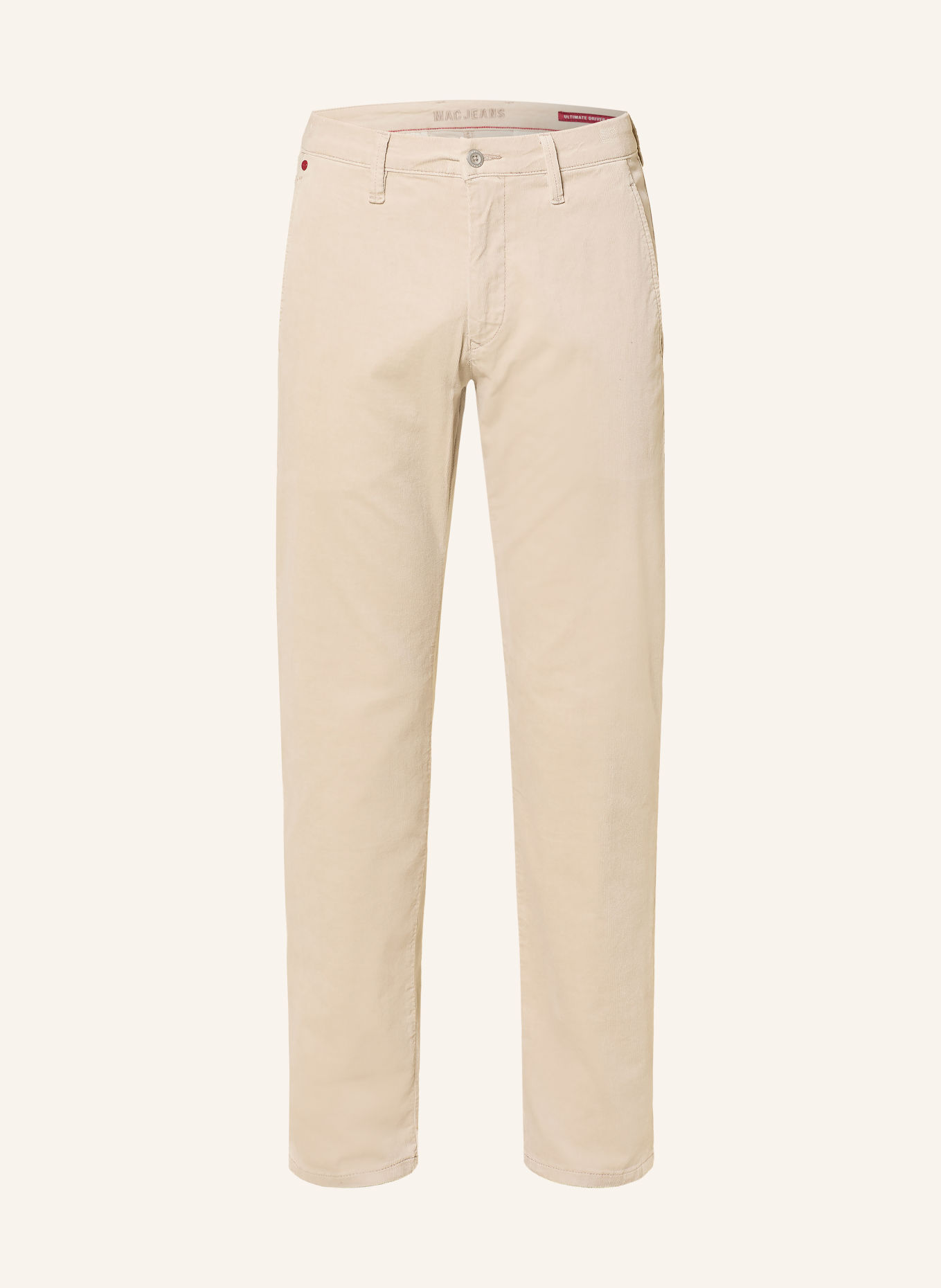 MAC Corduroy Pants, Regular Fit: BEIGE