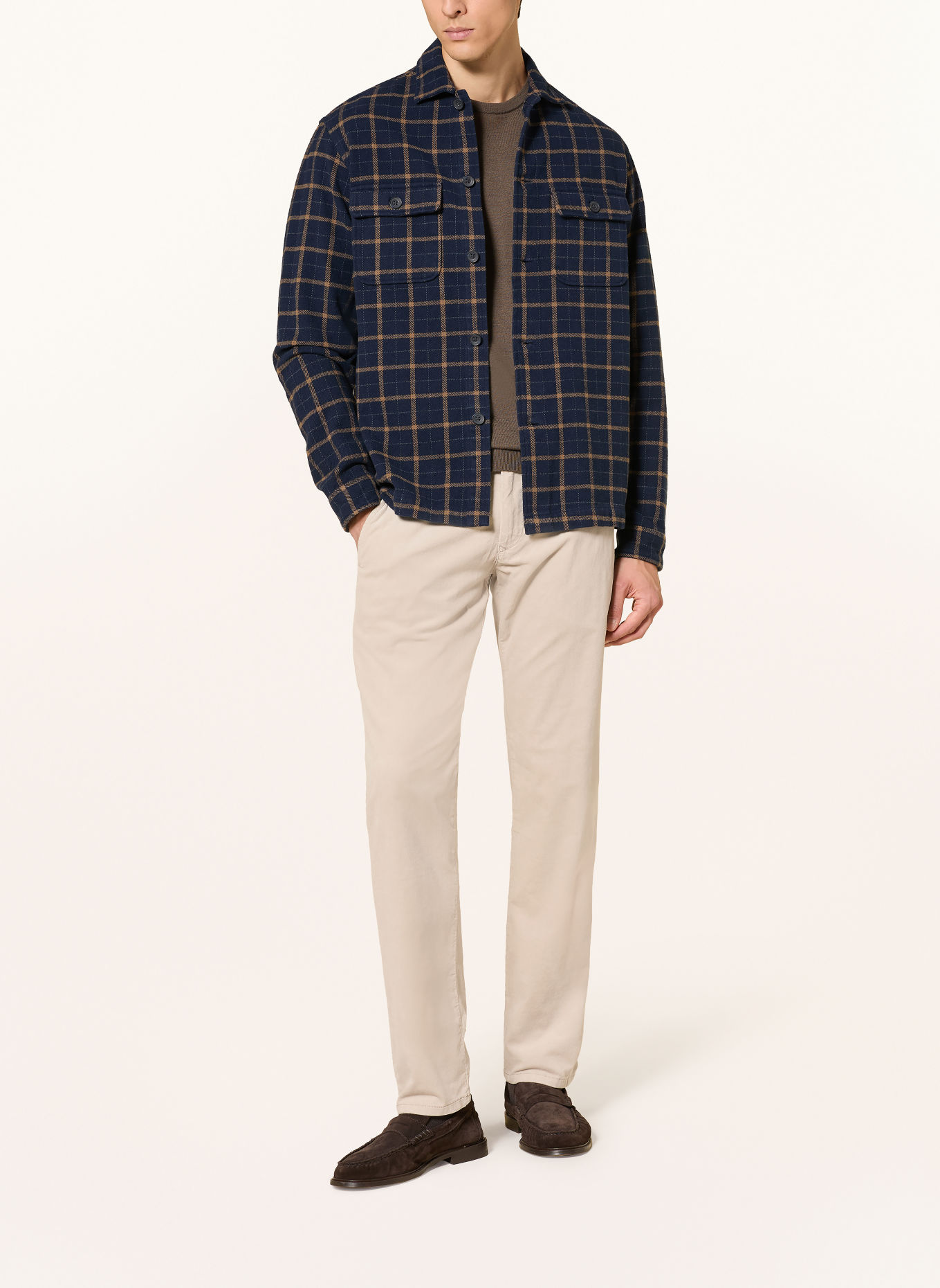 MAC Corduroy Pants, Regular Fit: BEIGE