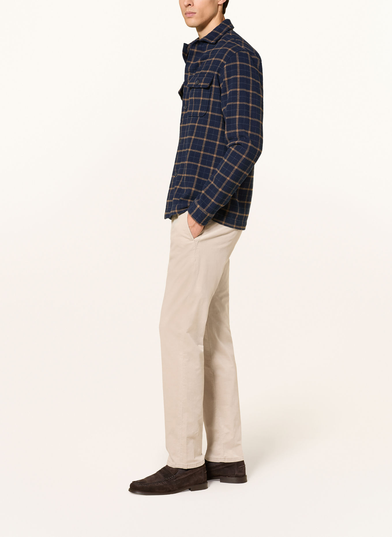 MAC Corduroy Pants, Regular Fit: BEIGE