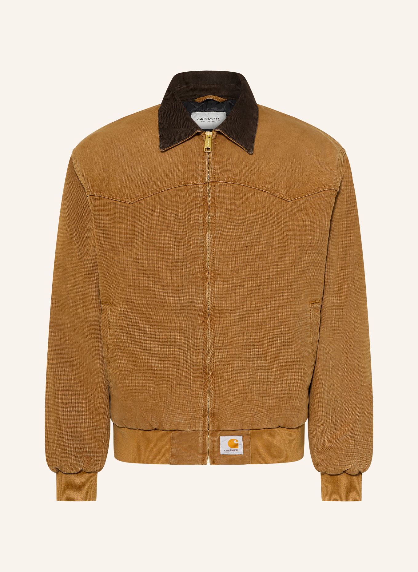 carhartt WIP Blouson SANTA FE: COGNAC / MARRON FONCÉ