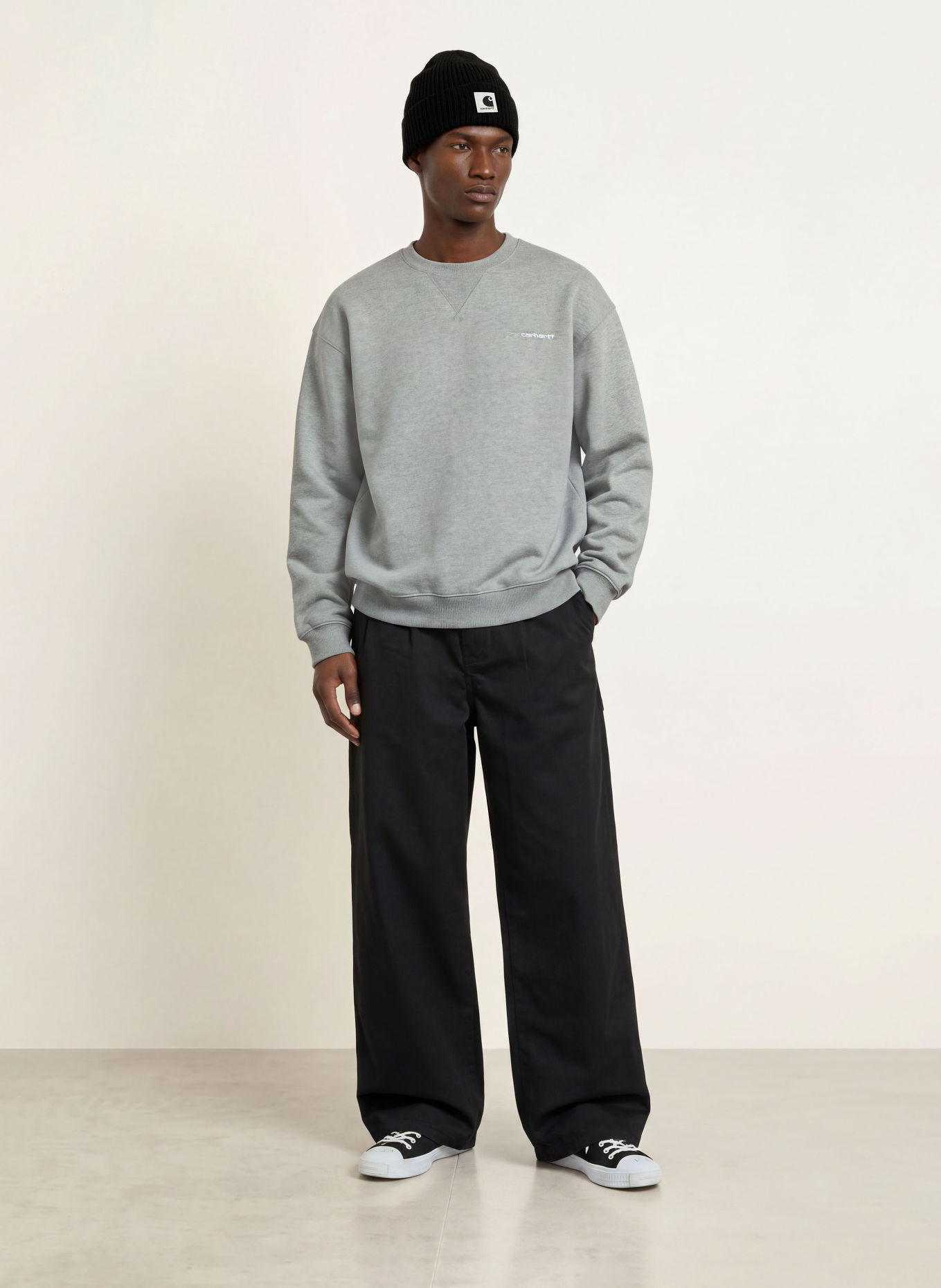 carhartt WIP Sweatshirt: GRIJS