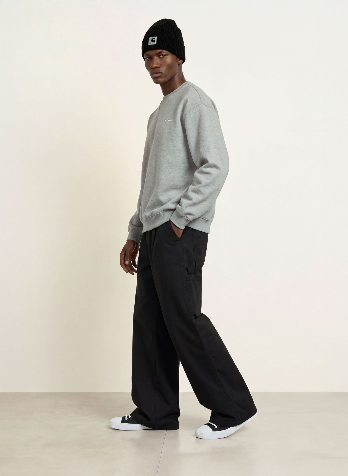 carhartt WIP Sweatshirt: GRIJS