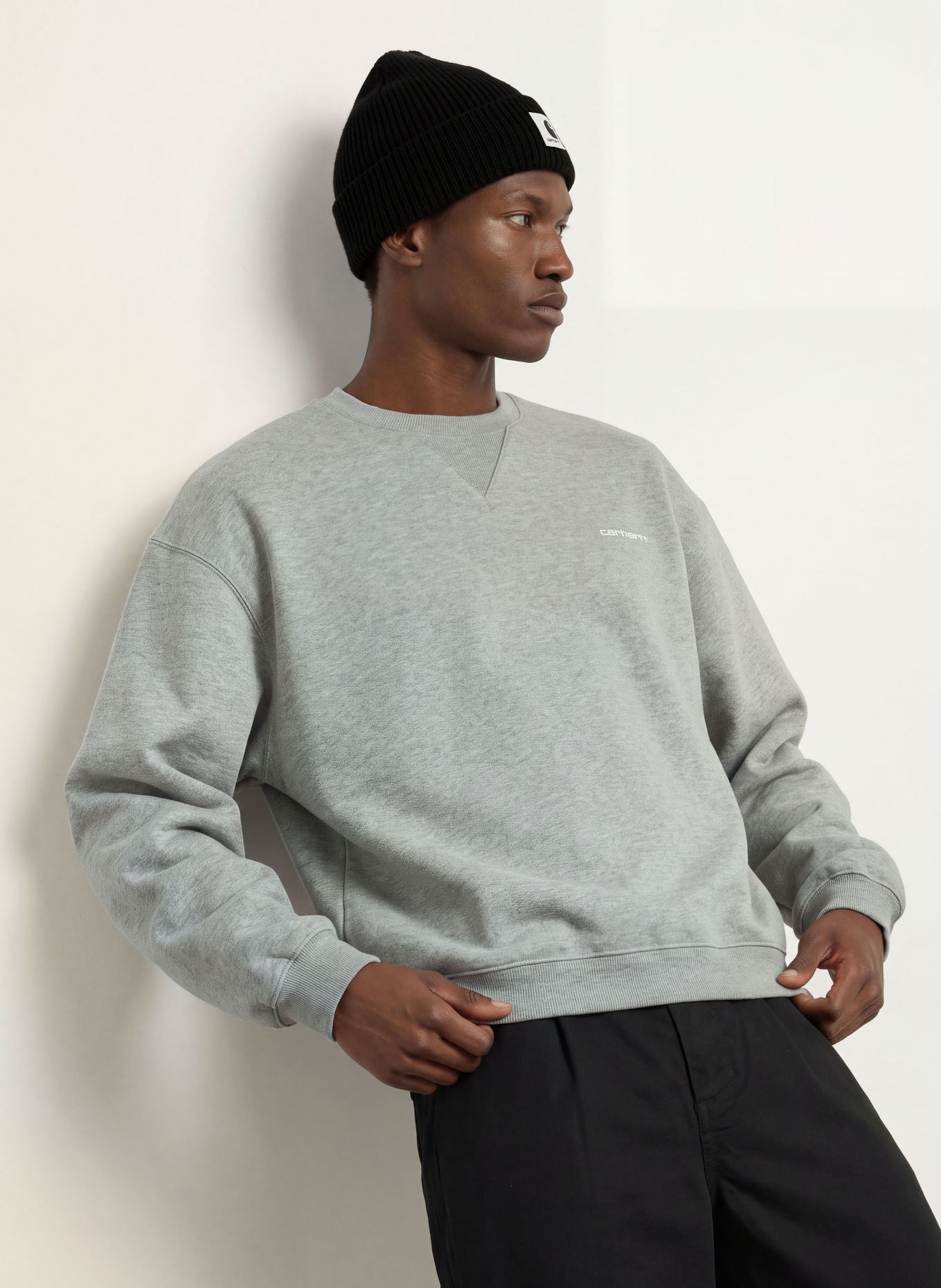 carhartt WIP Sweatshirt: GRIJS