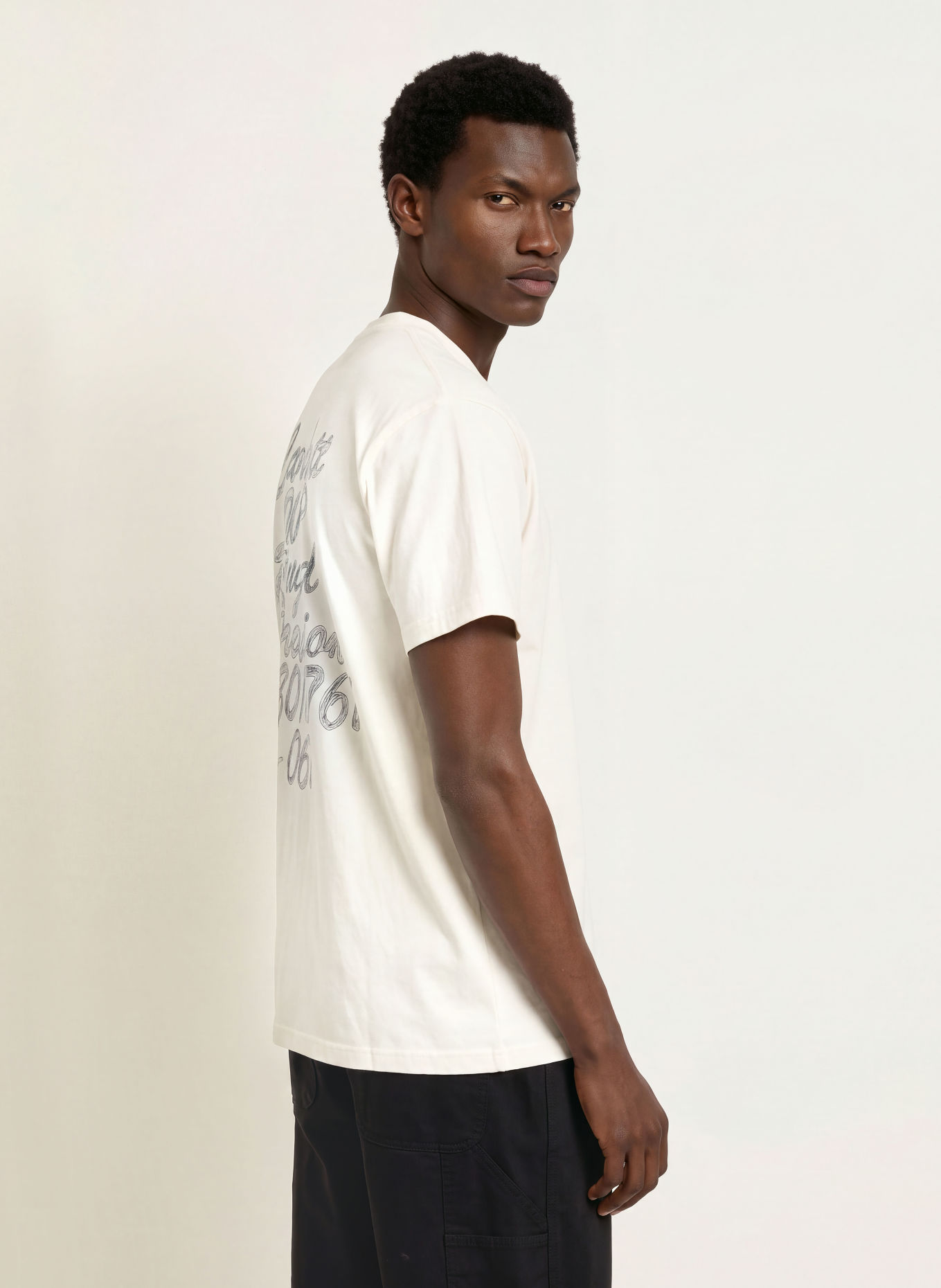 carhartt WIP T-shirt: WIT / GRIJS