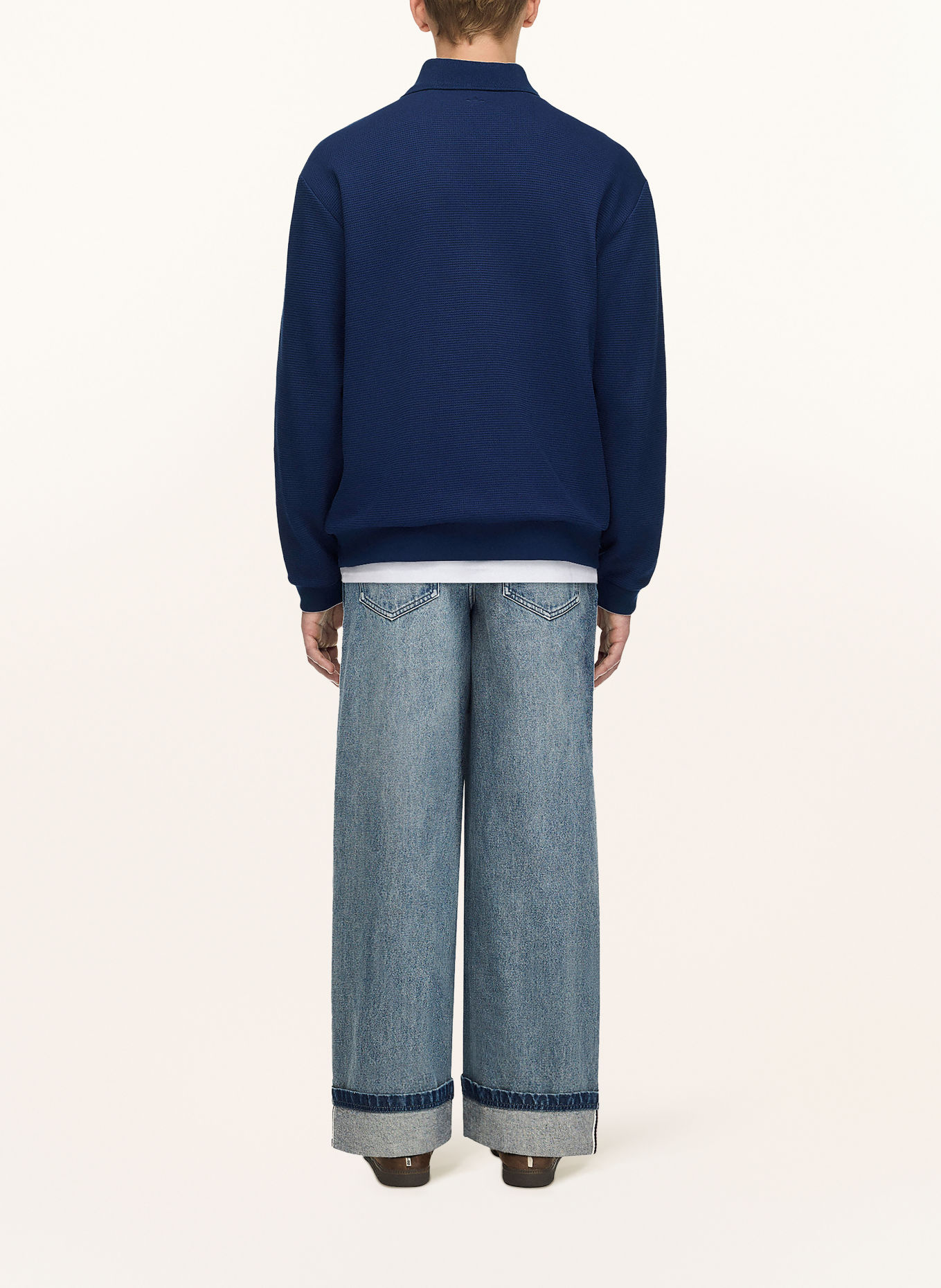 adidas Originals Jersey-Poloshirt ADI008: DUNKELBLAU