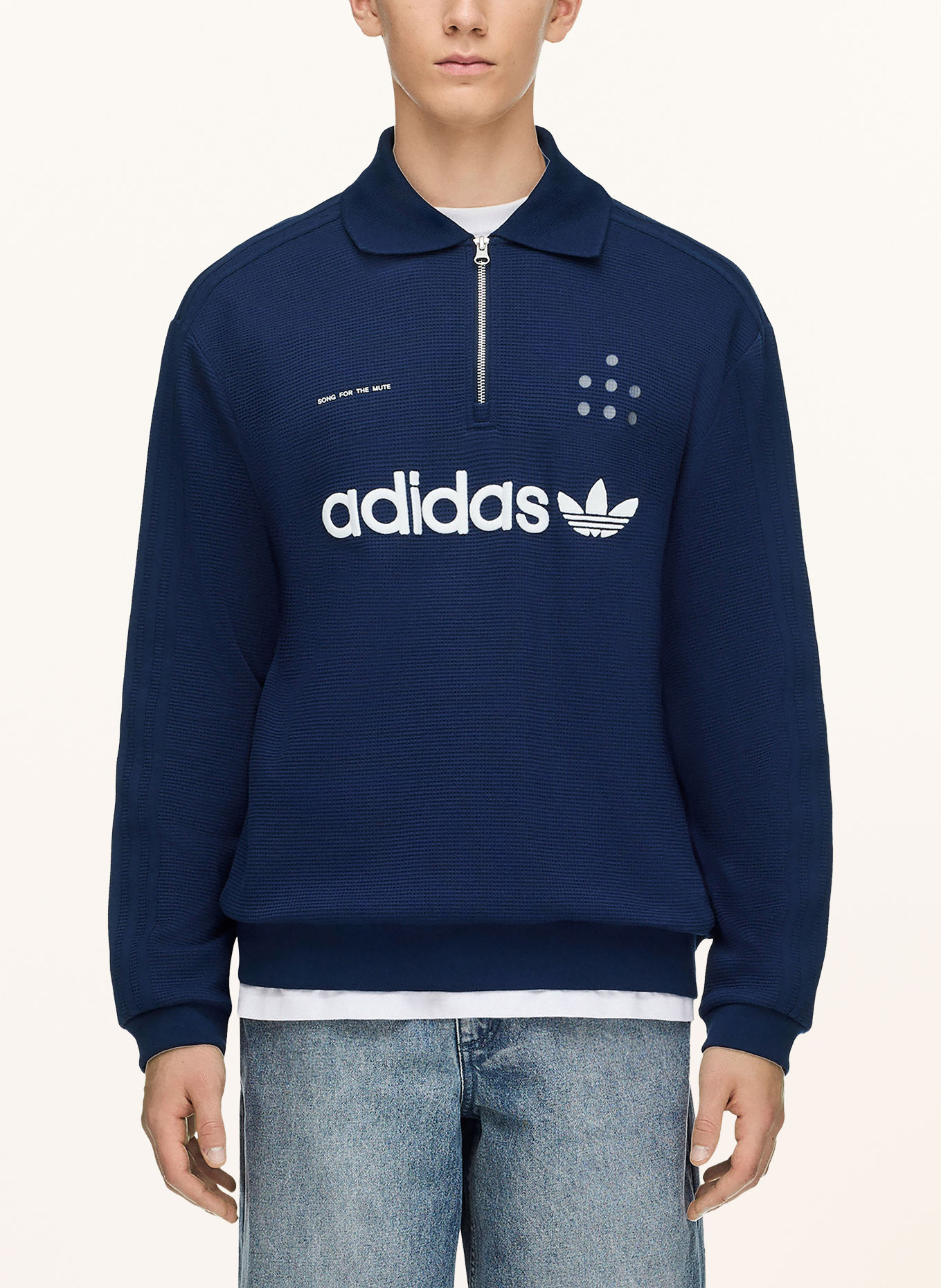 adidas Originals Jersey-Poloshirt ADI008: DUNKELBLAU