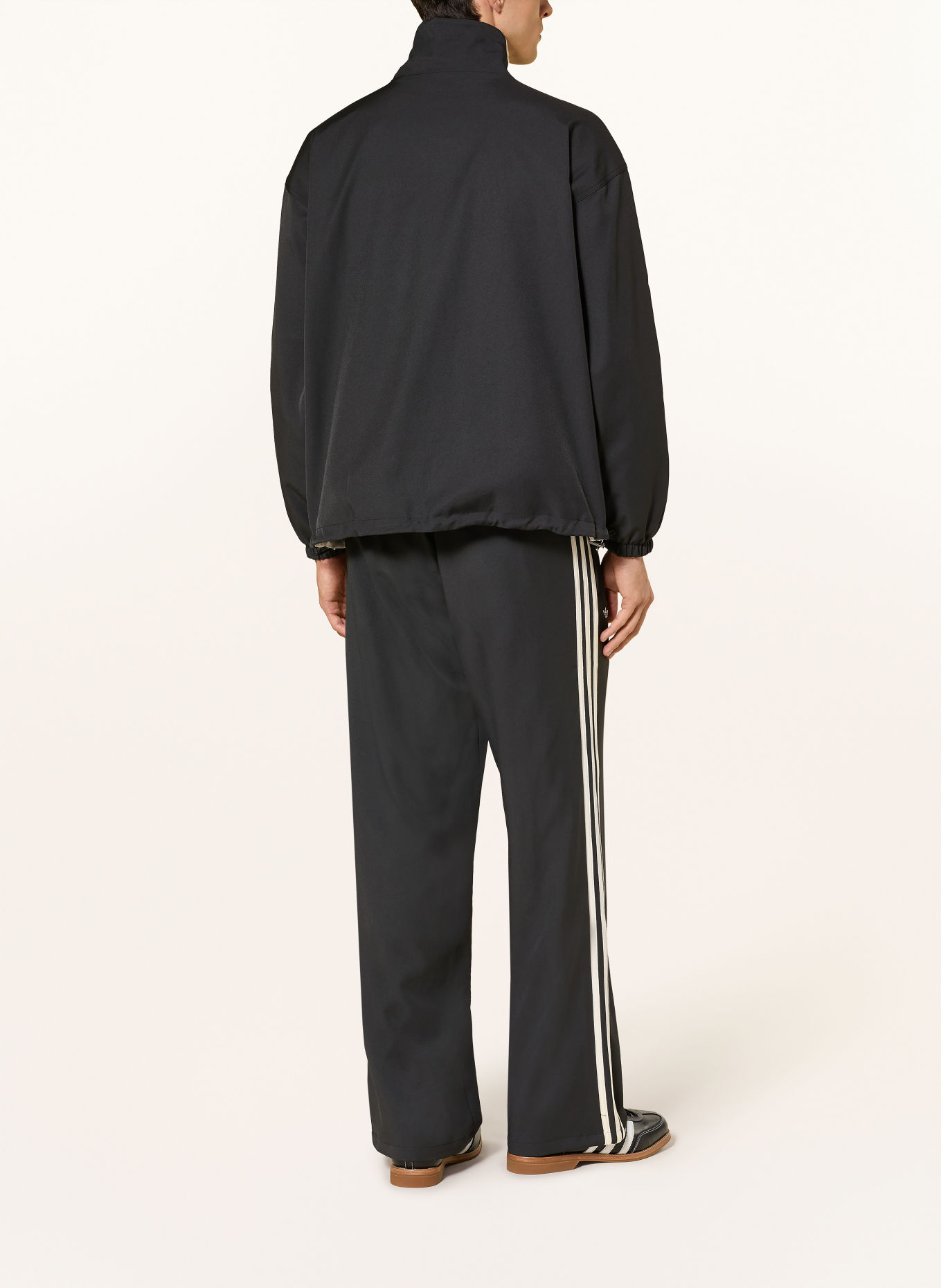 adidas Originals Vändbar träningsjacka ADI008: SVART / VIT