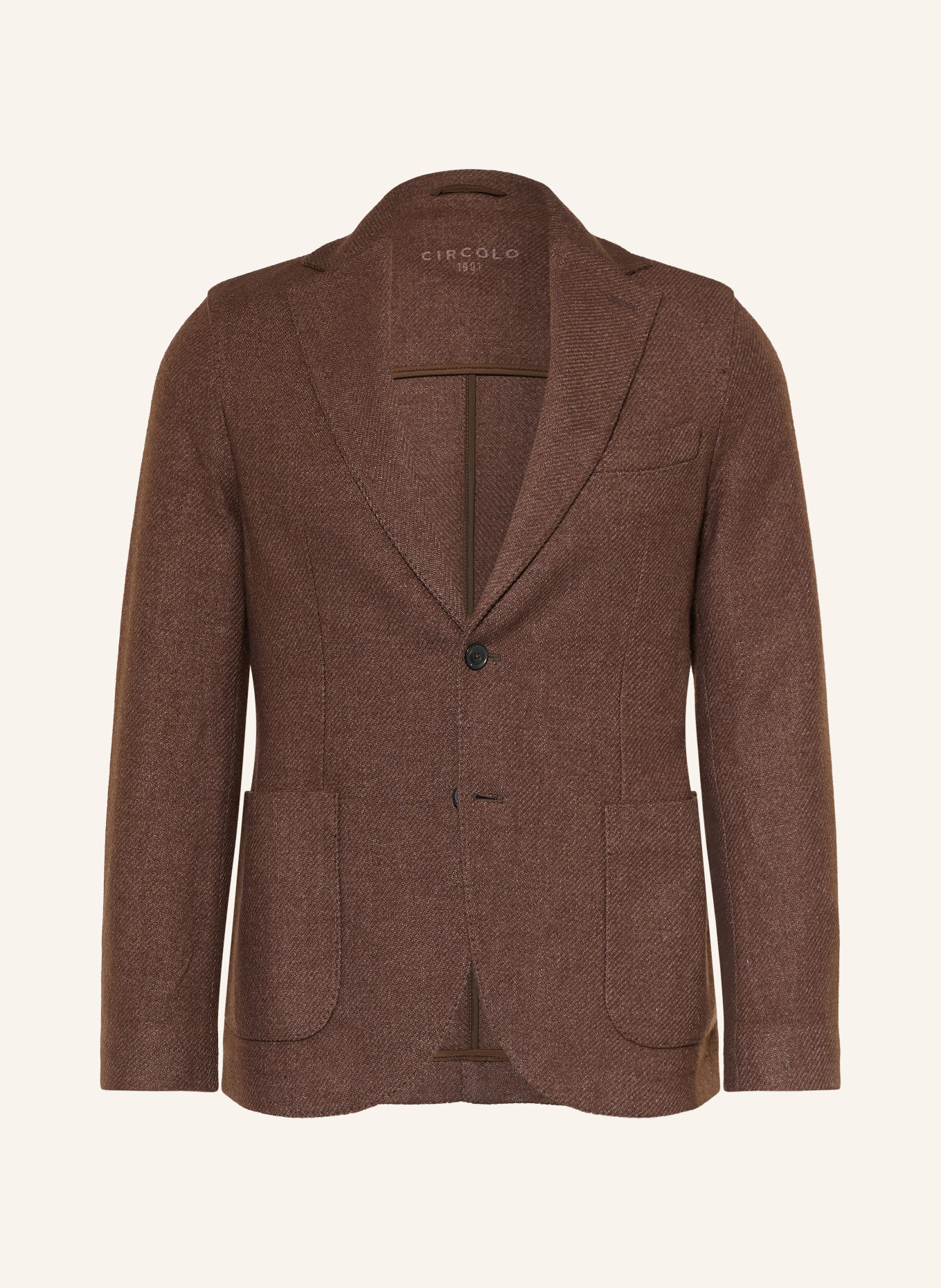 CIRCOLO 1901 Slim-Fit Jersey Blazer: BROWN