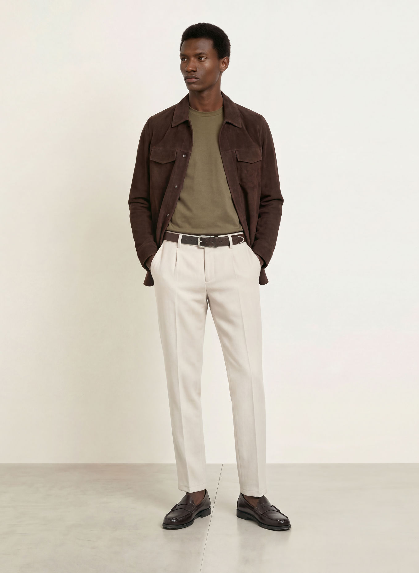 PROFUOMO T-shirt: KAKI