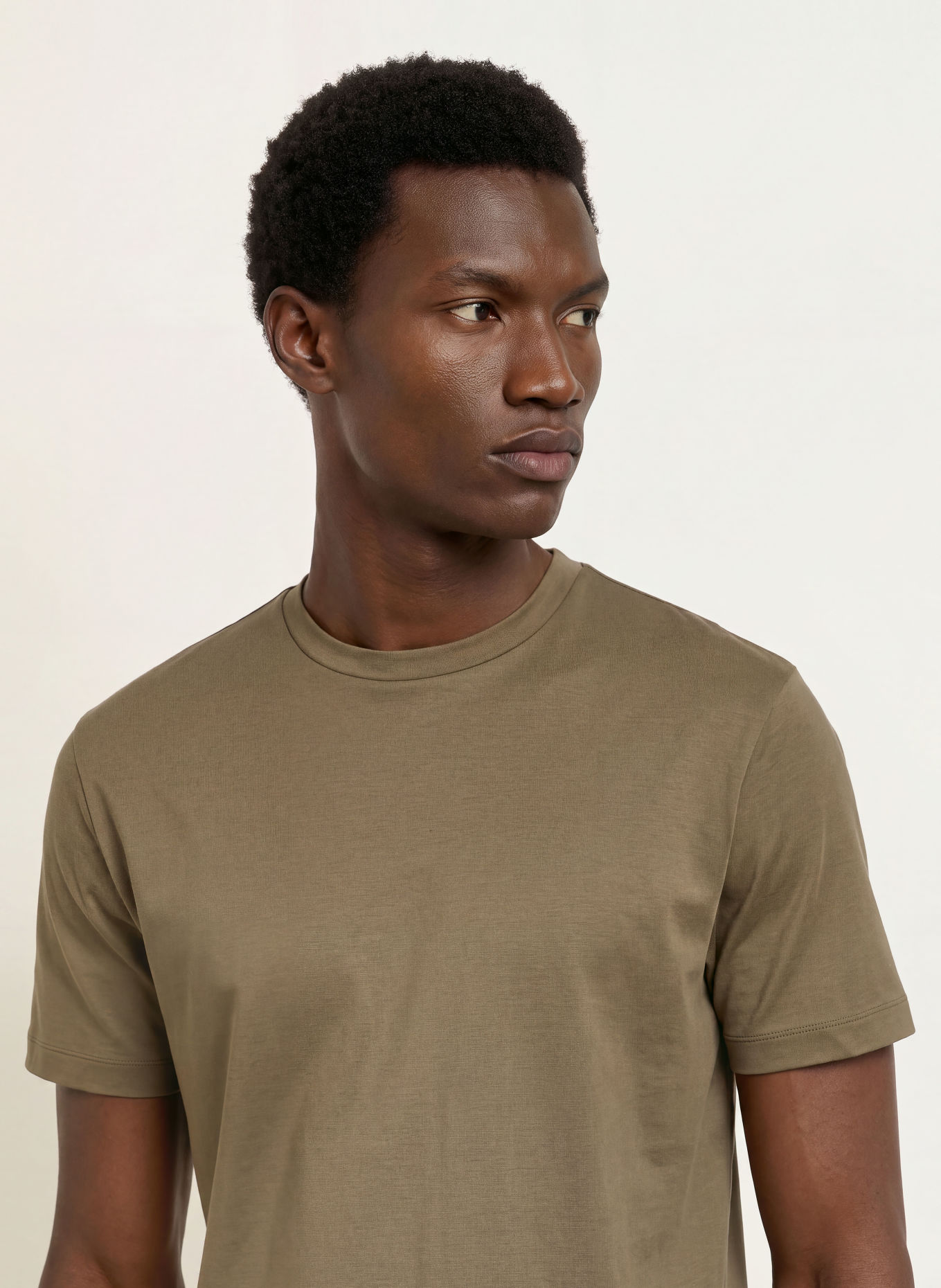 PROFUOMO T-shirt: KAKI