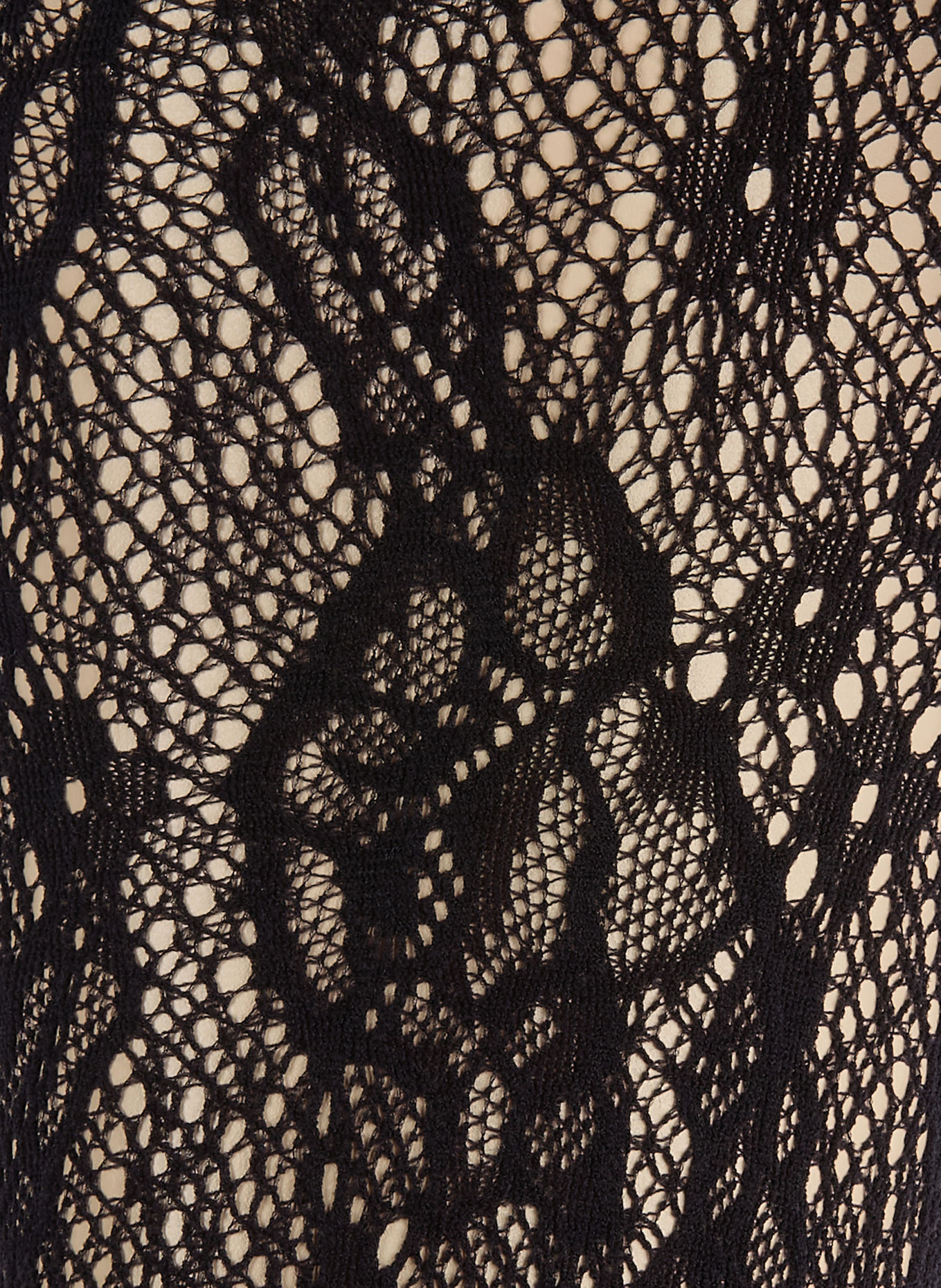 Wolford Cienkie skarpetki rajstopowe INFITE ROSE NET: 7005 BLACK