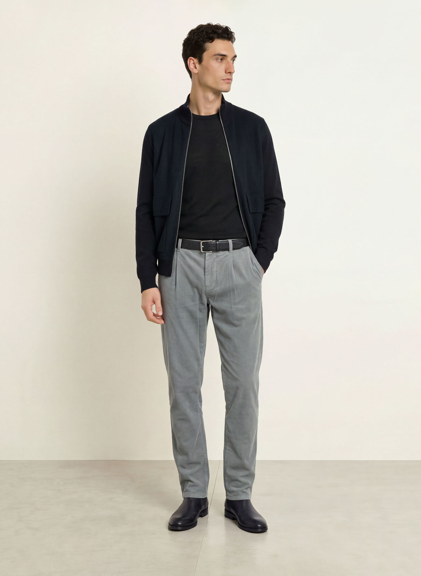 MAERZ MUENCHEN Pullover: SORT