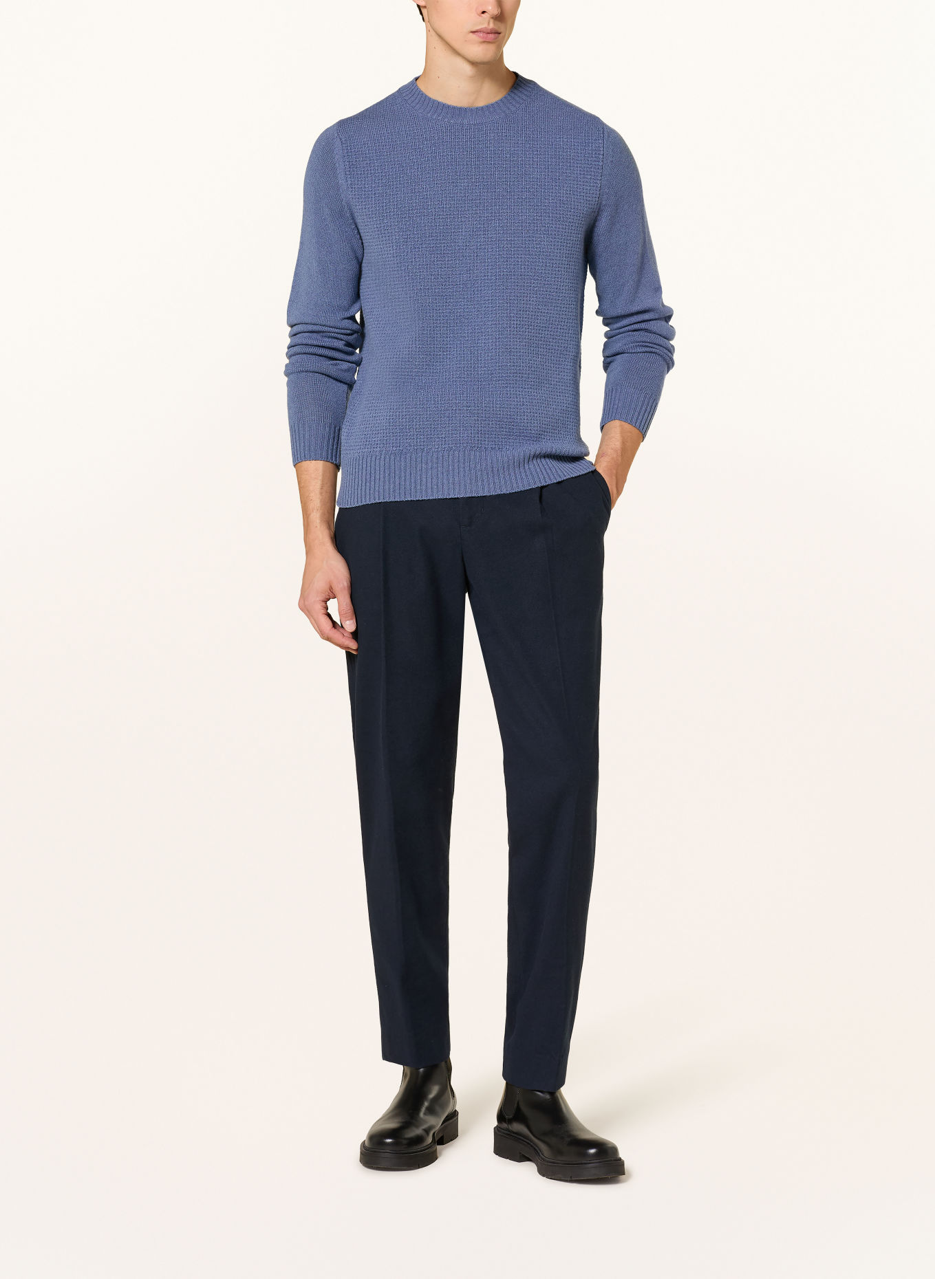 MAERZ MUENCHEN Trui: BLAUW