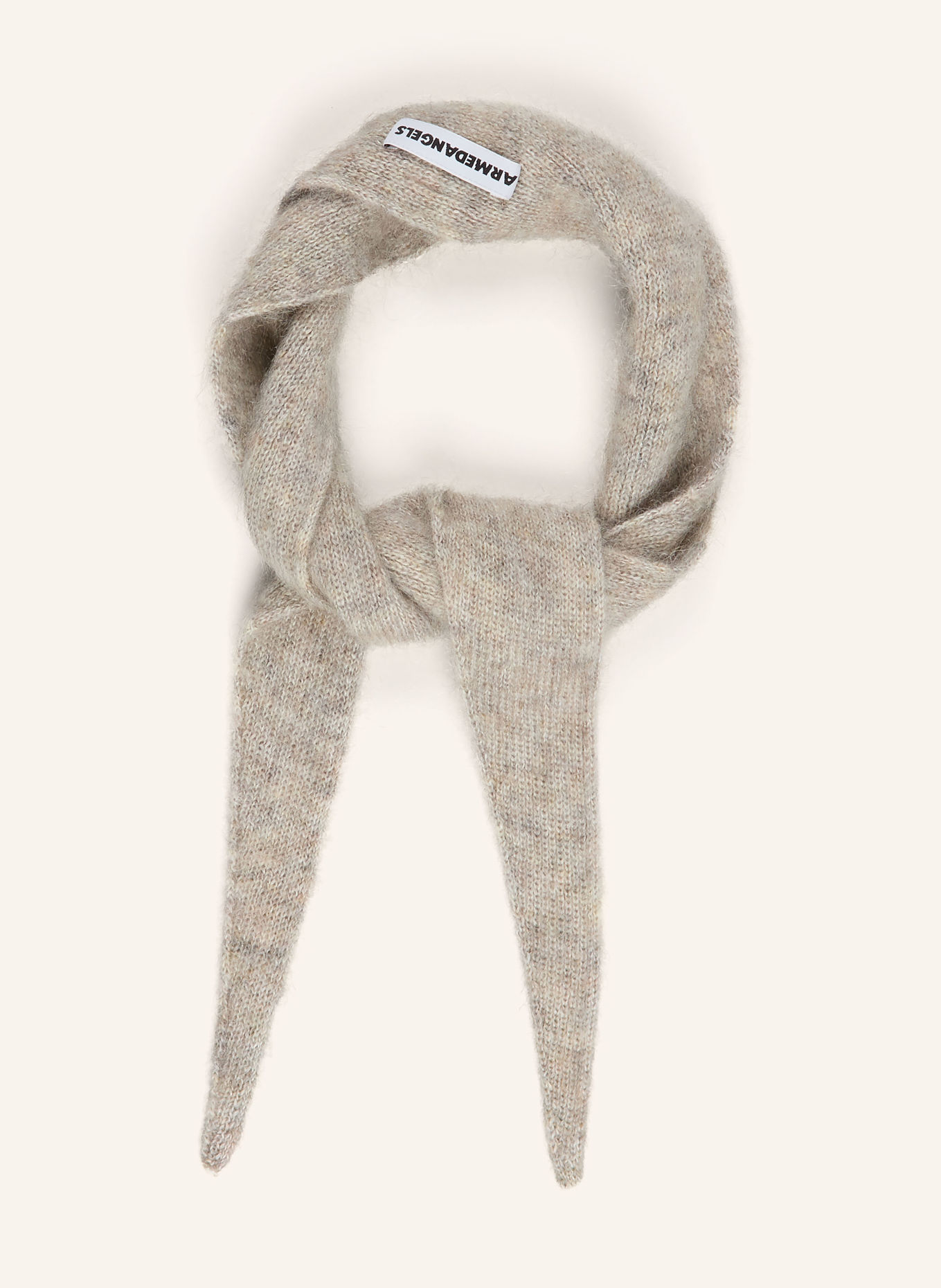 ARMEDANGELS Dreieckstuch mit Mohair: GRAU