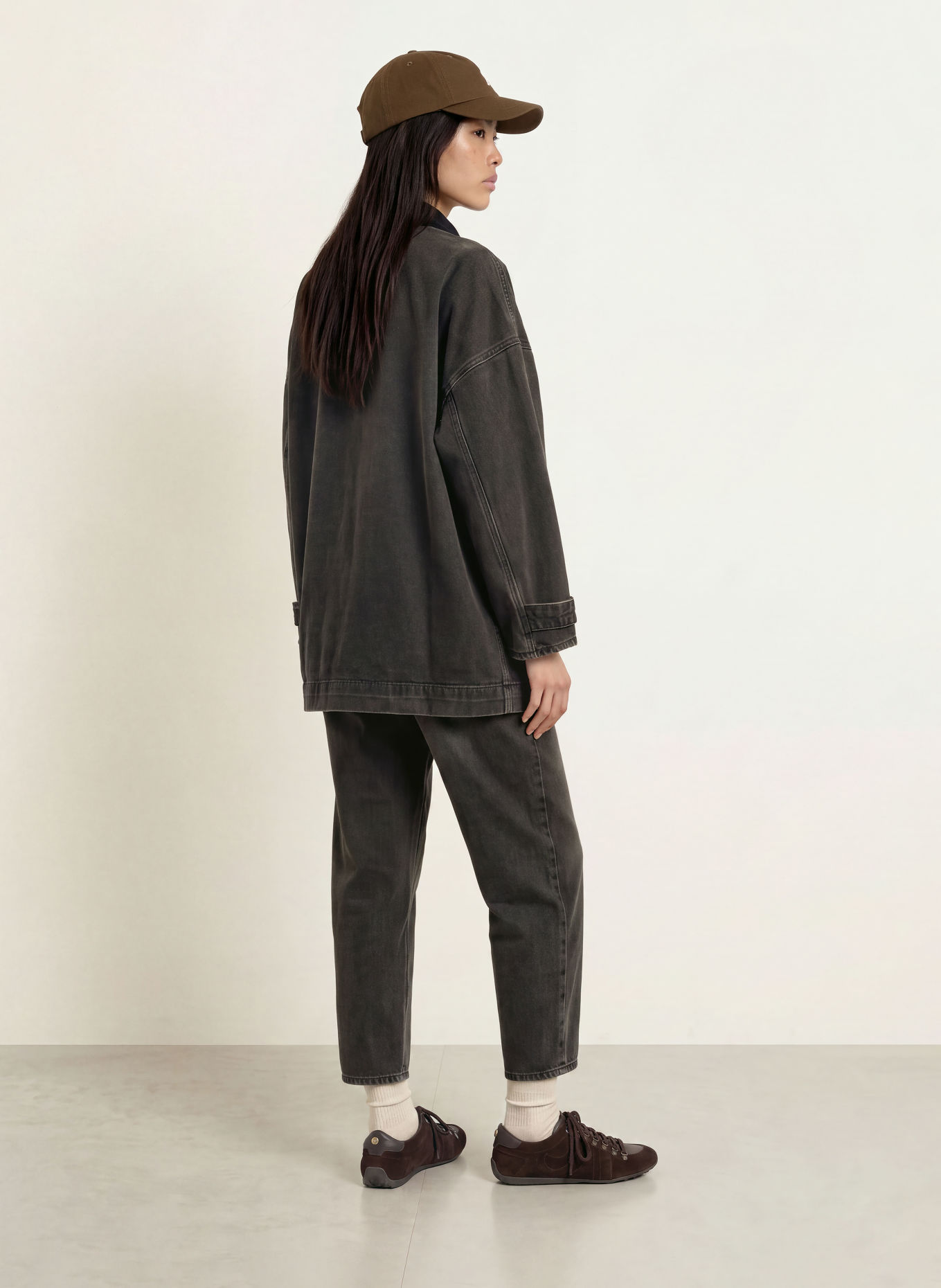 ARMEDANGELS Oversized spijkerjas: 3702 nutmeg