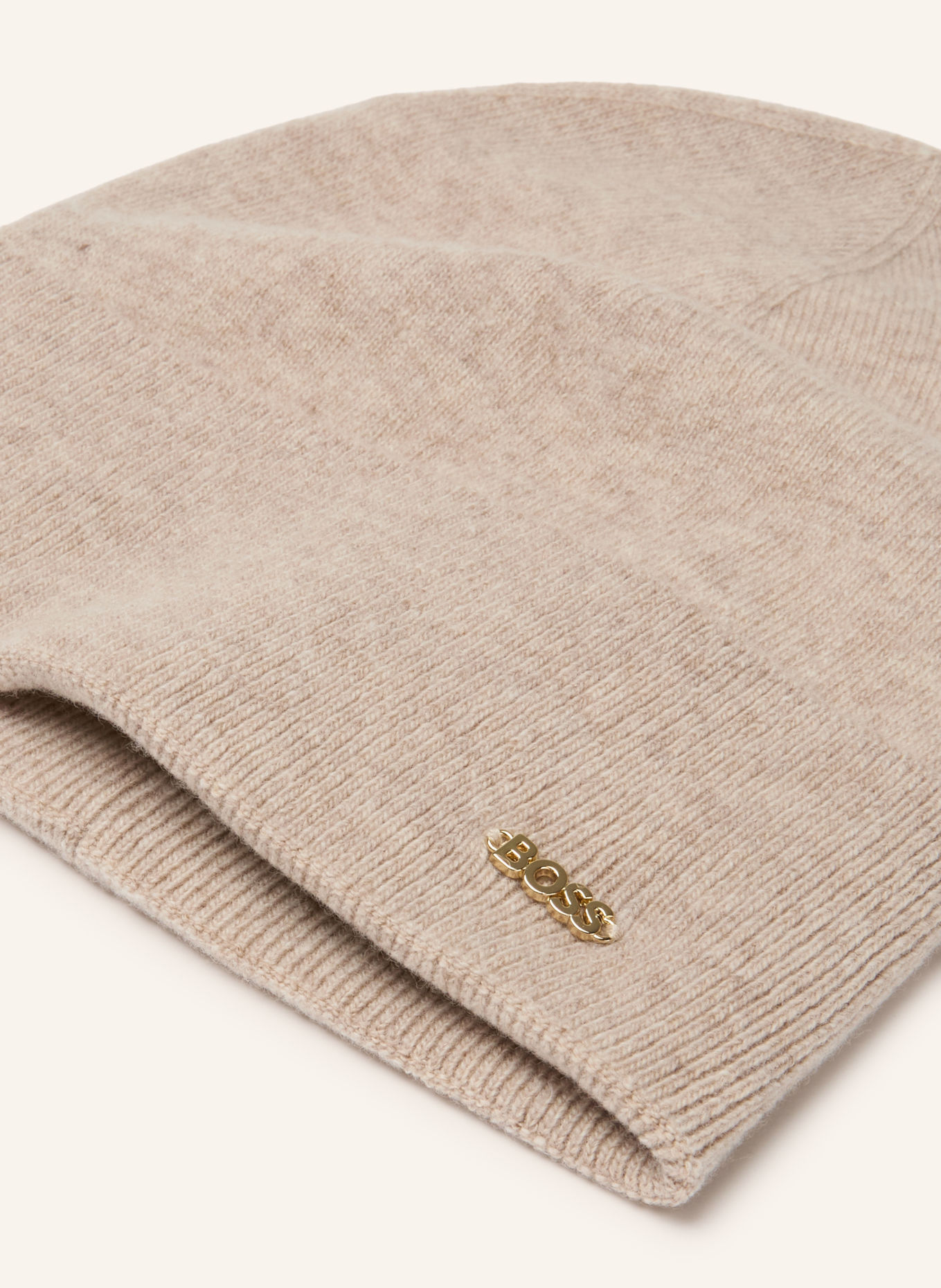 BOSS LARIS Hat: BEIGE