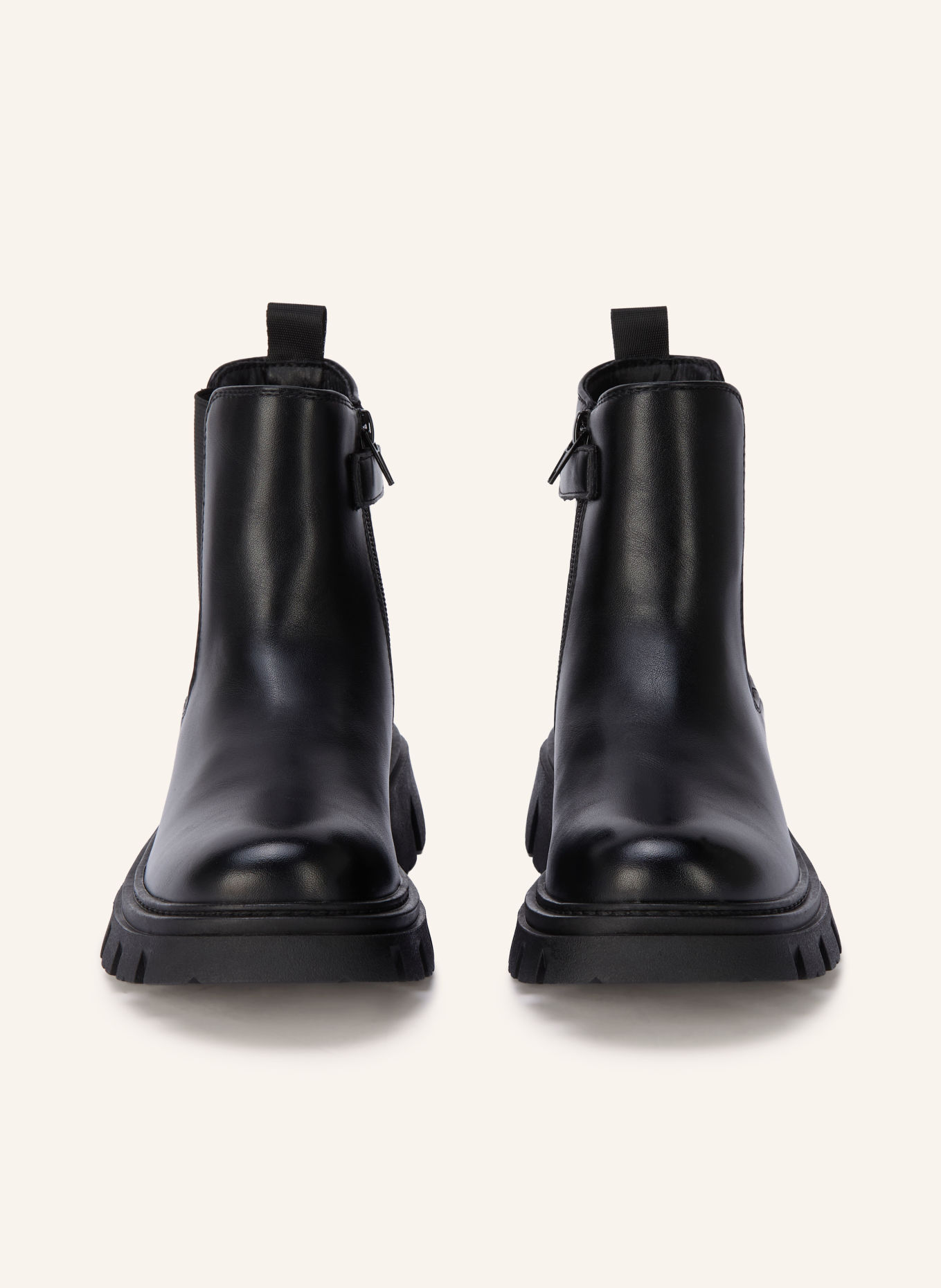 GIOSEPPO Chelsea-Boots mit Nieten: SCHWARZ