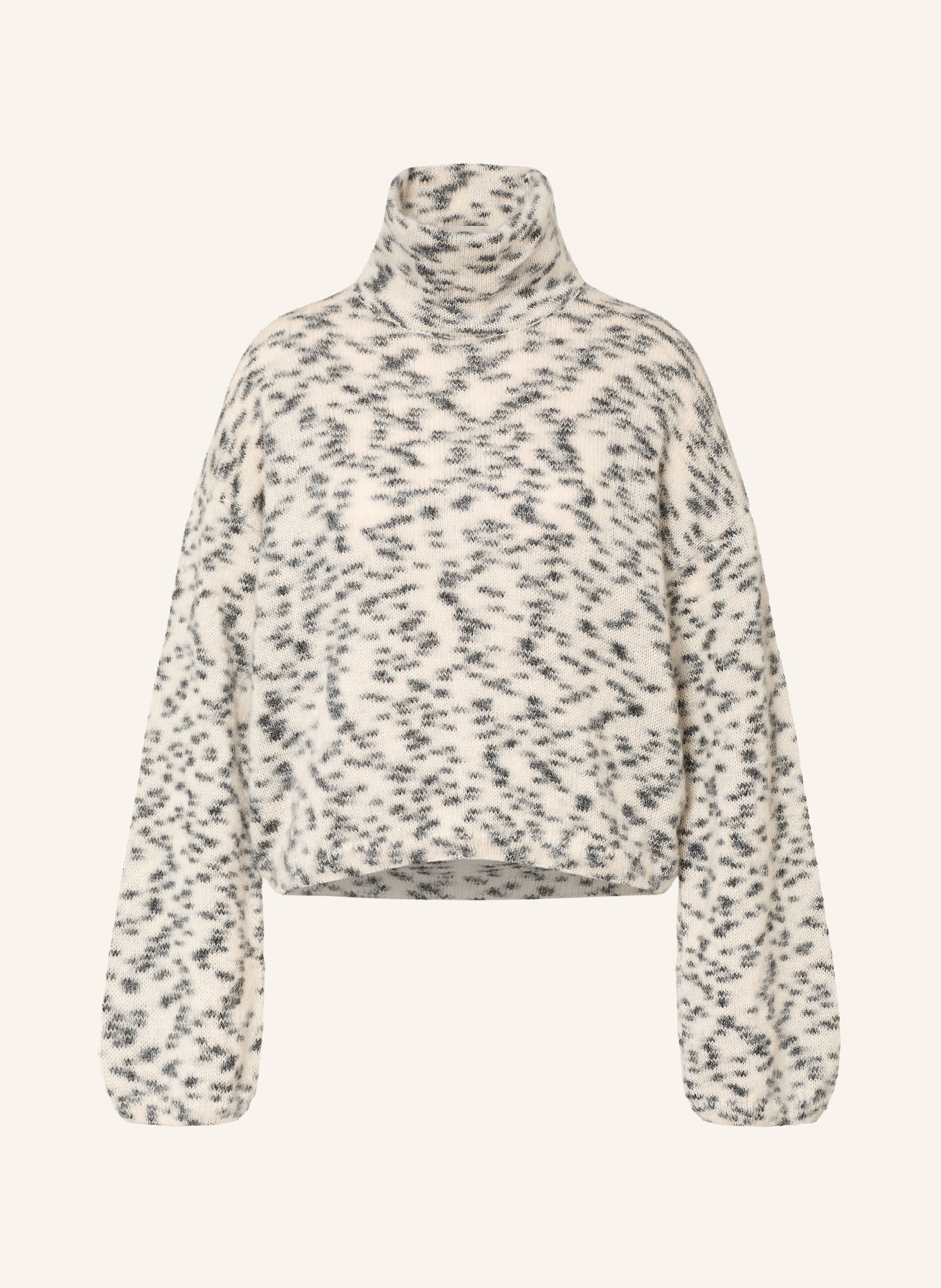 ARMEDANGELS Pullover: CREME / SCHWARZ