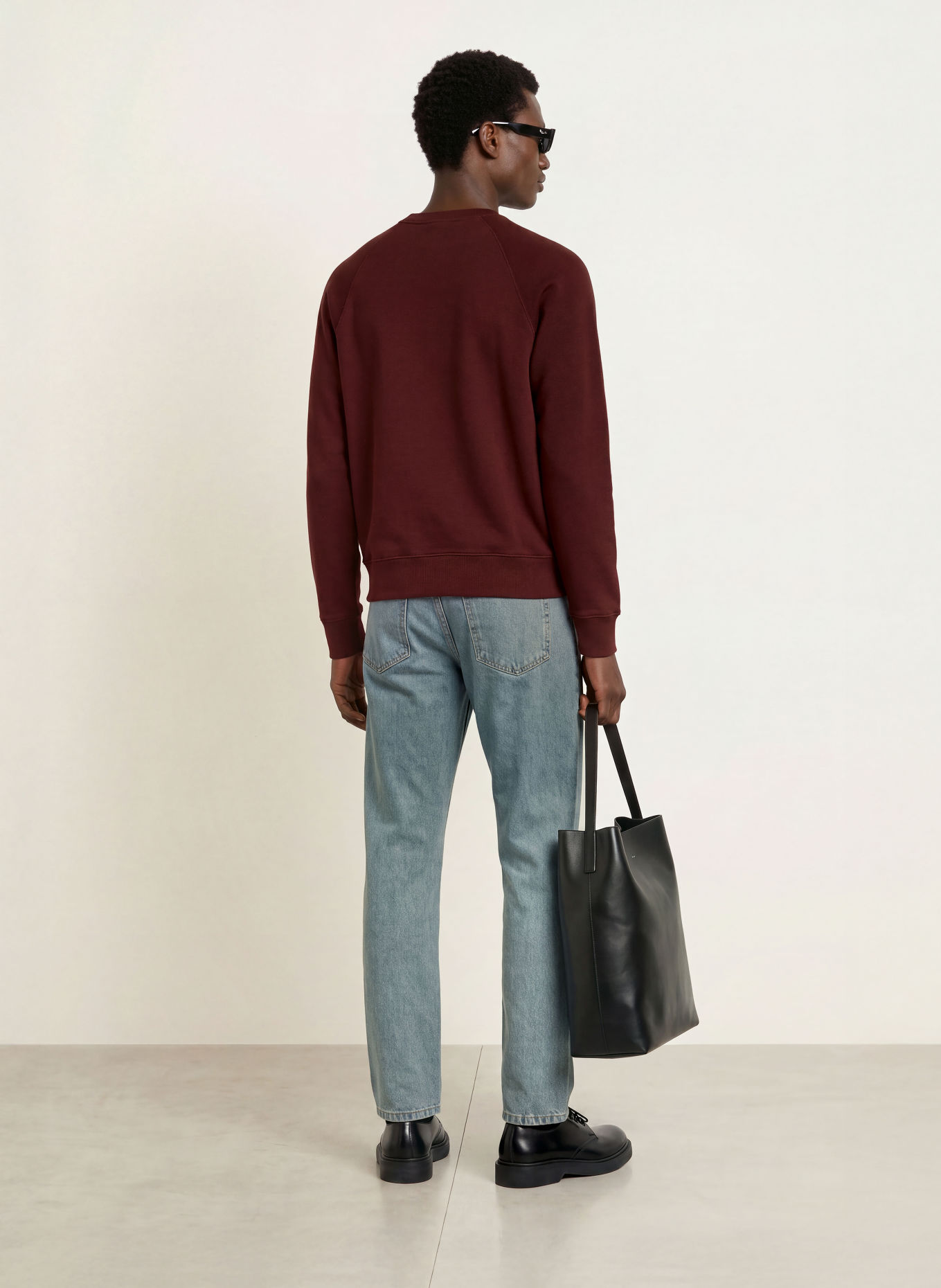 A.P.C. TIM Sweatshirt: DARK RED