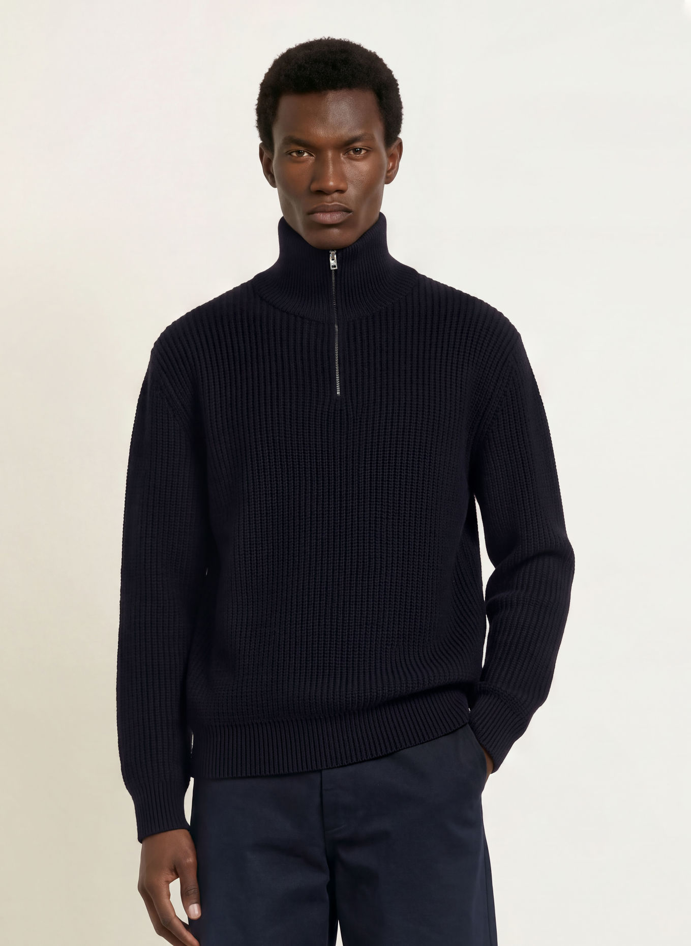A.P.C. Schipperstruien DANIEL: DONKERBLAUW