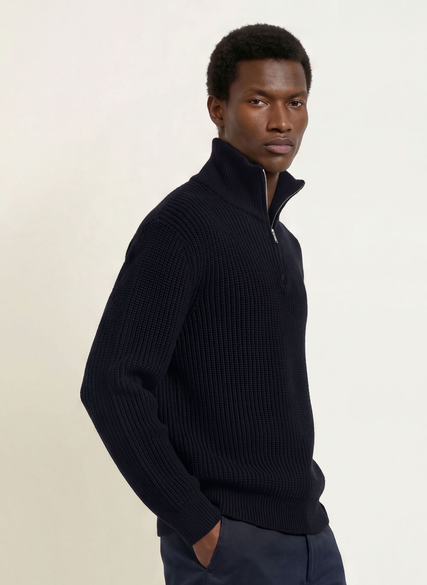 A.P.C. Schipperstruien DANIEL: DONKERBLAUW