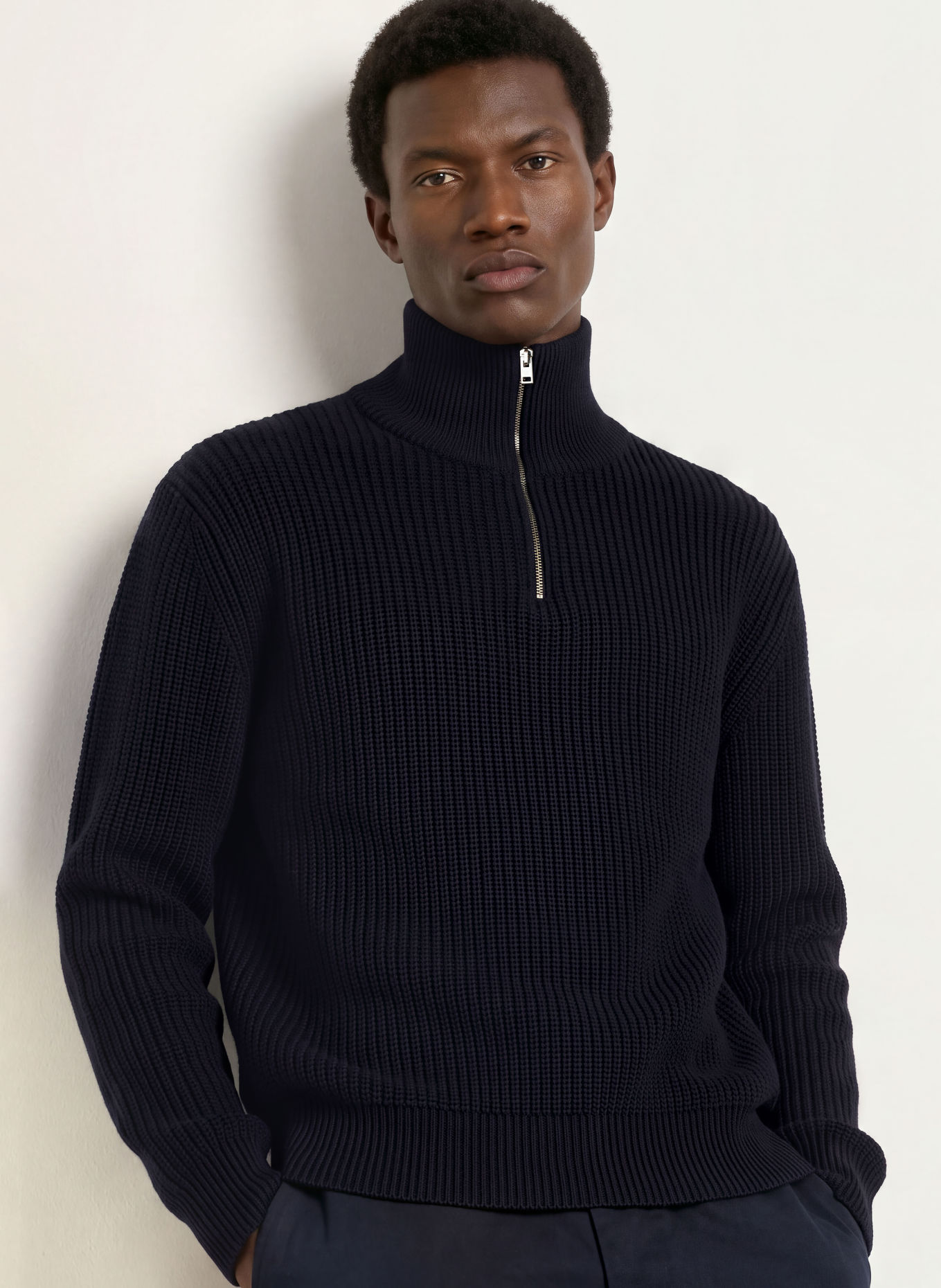 A.P.C. Schipperstruien DANIEL: DONKERBLAUW