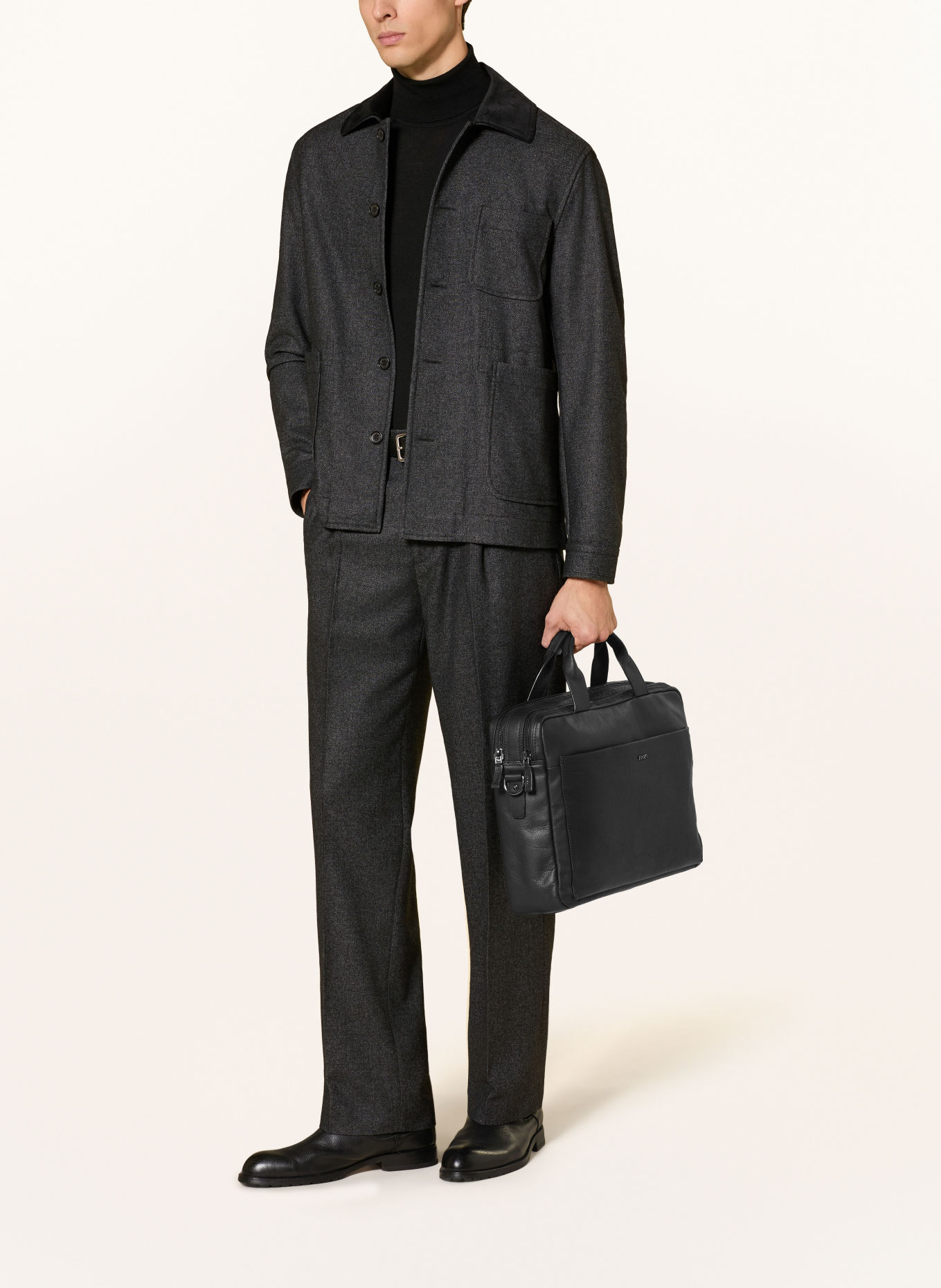 JOOP! TERAMO PANDION Laptop Bag: BLACK