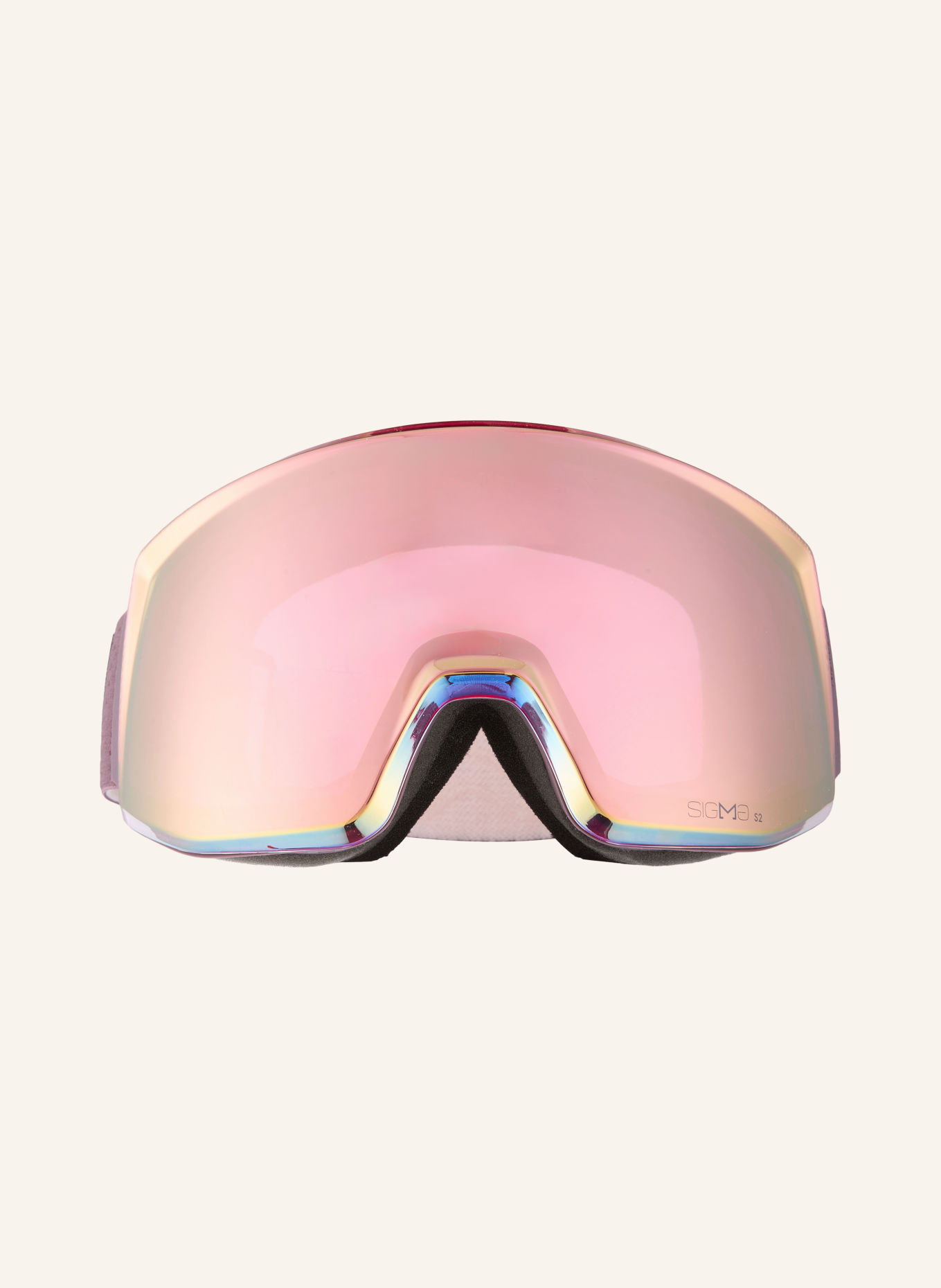 SALOMON Skibril SKARN PRIME SIGMA: PAARS / ROSÉGOUD / LICHTBLAUW