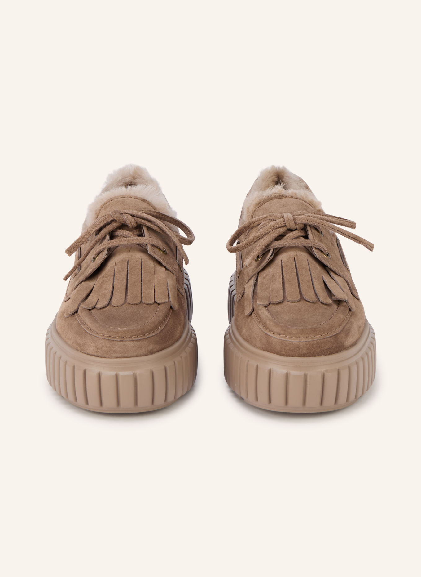 KENNEL & SCHMENGER ZAP Boat Shoes: TAUPE