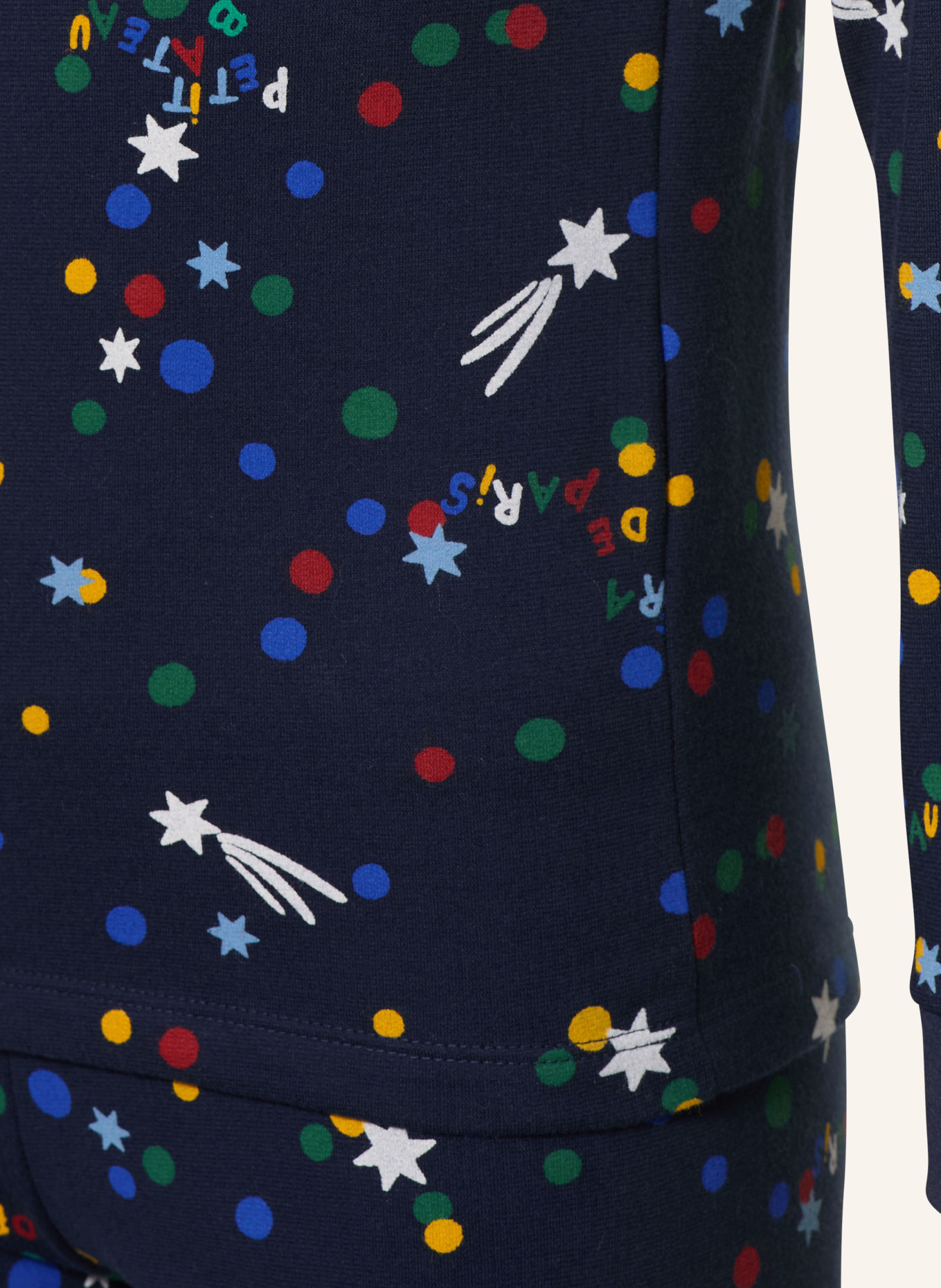 PETIT BATEAU Pyjama: DONKERBLAUW / GEEL / GROEN