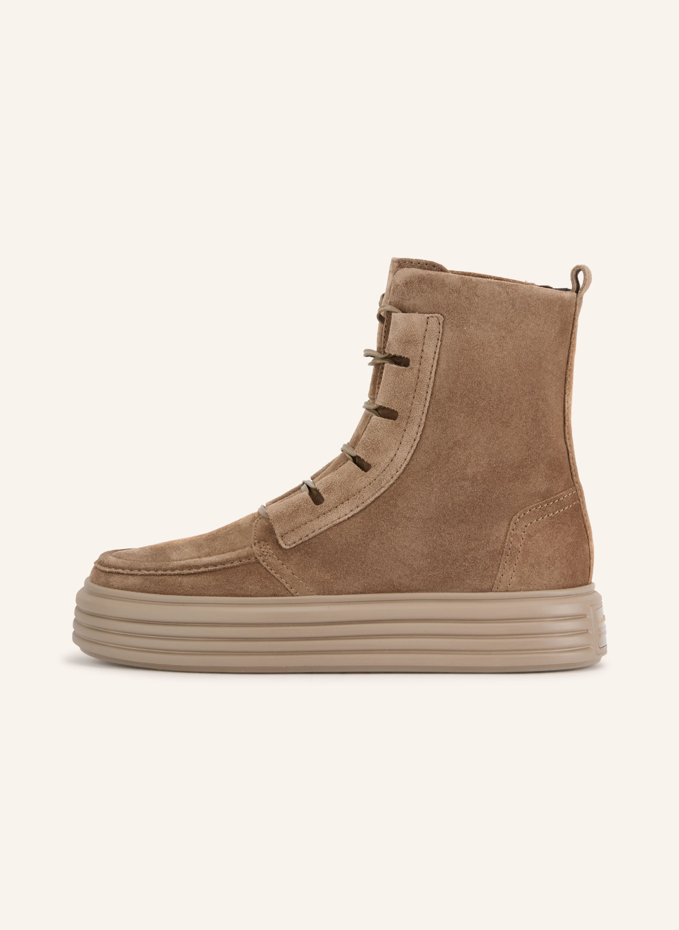 KENNEL & SCHMENGER Boots à lacets LILO: TAUPE