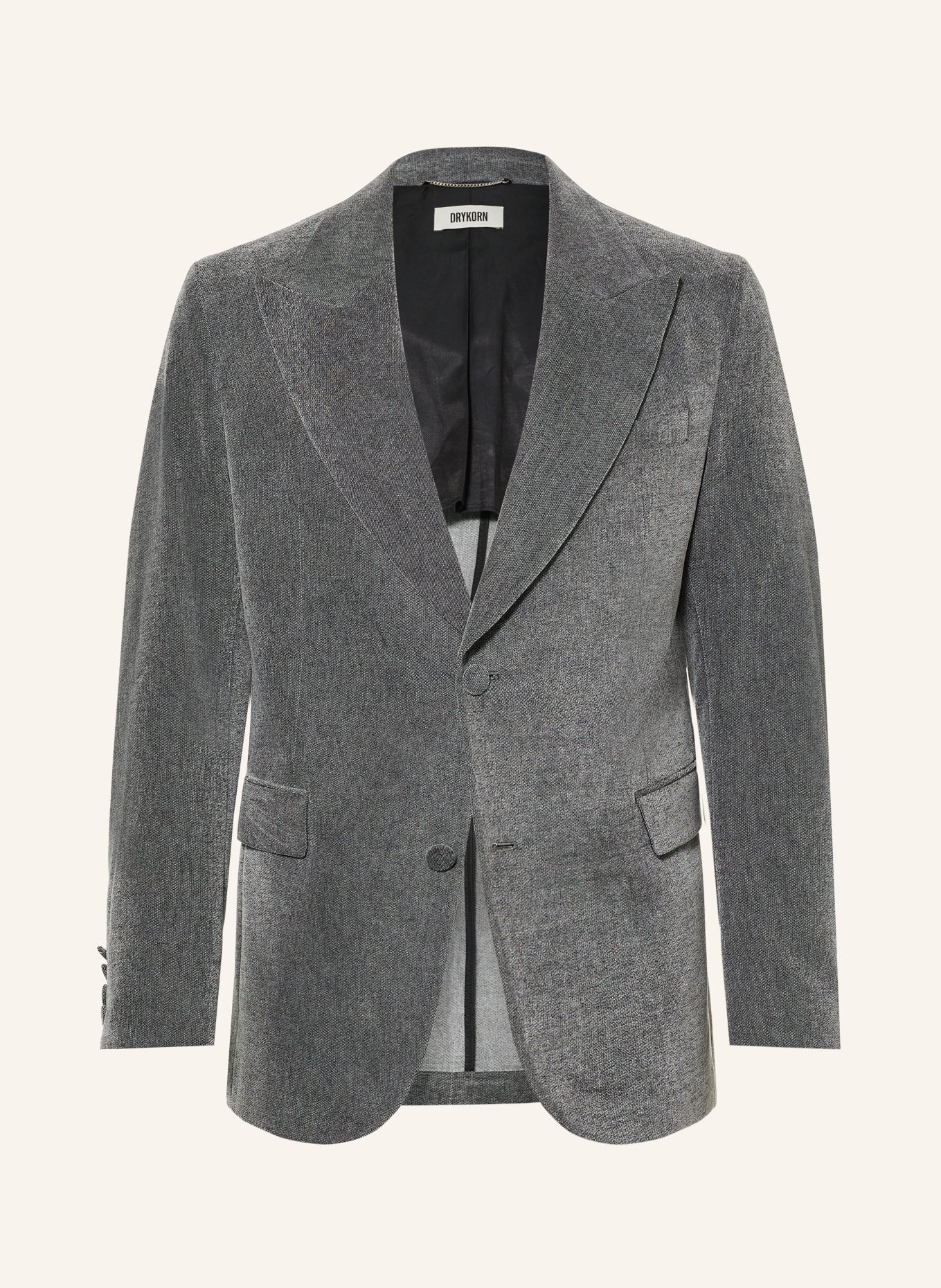 DRYKORN JACATO Regular Fit Blazer: GRAY