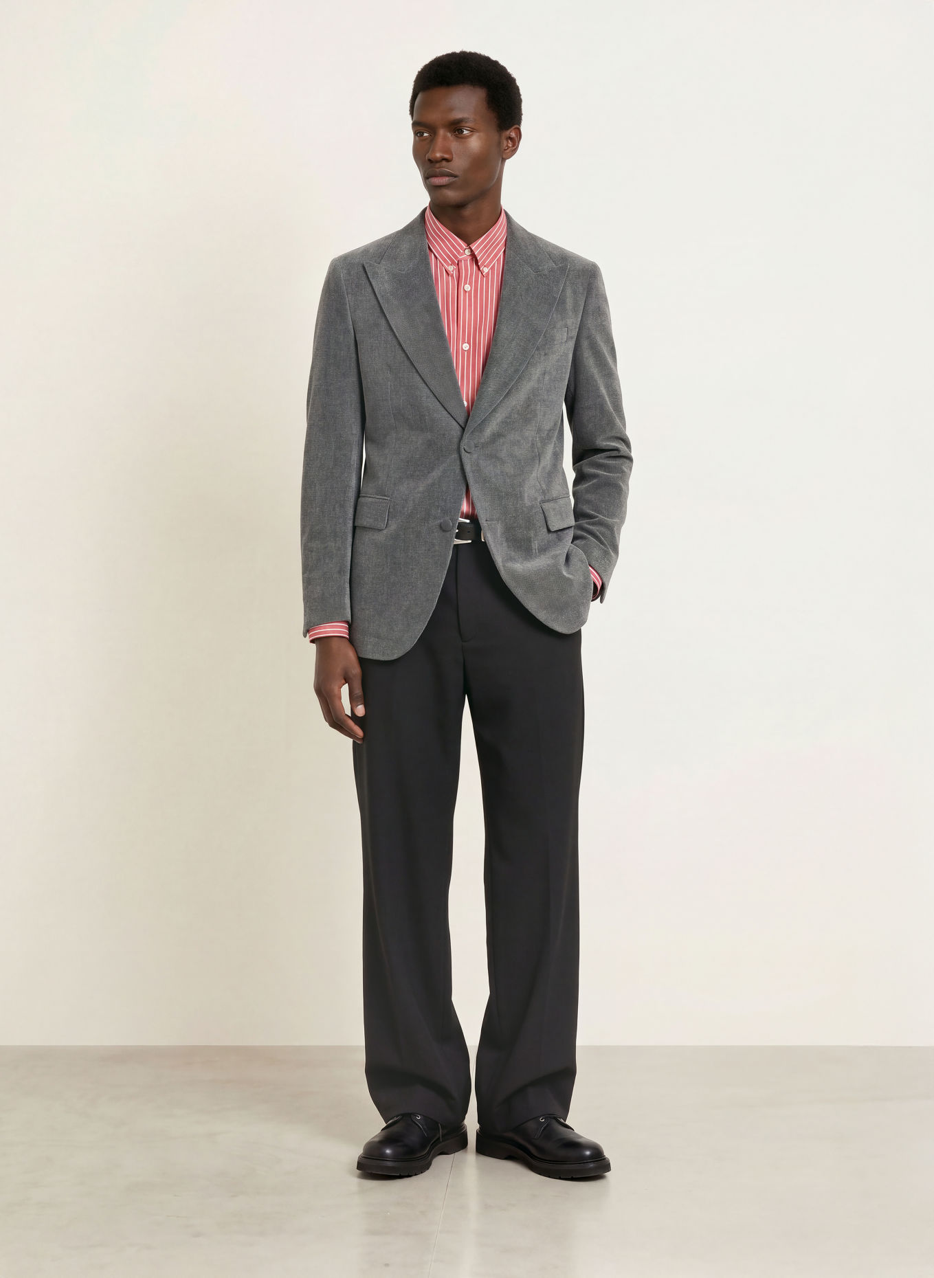 DRYKORN JACATO Regular Fit Blazer: GRAY