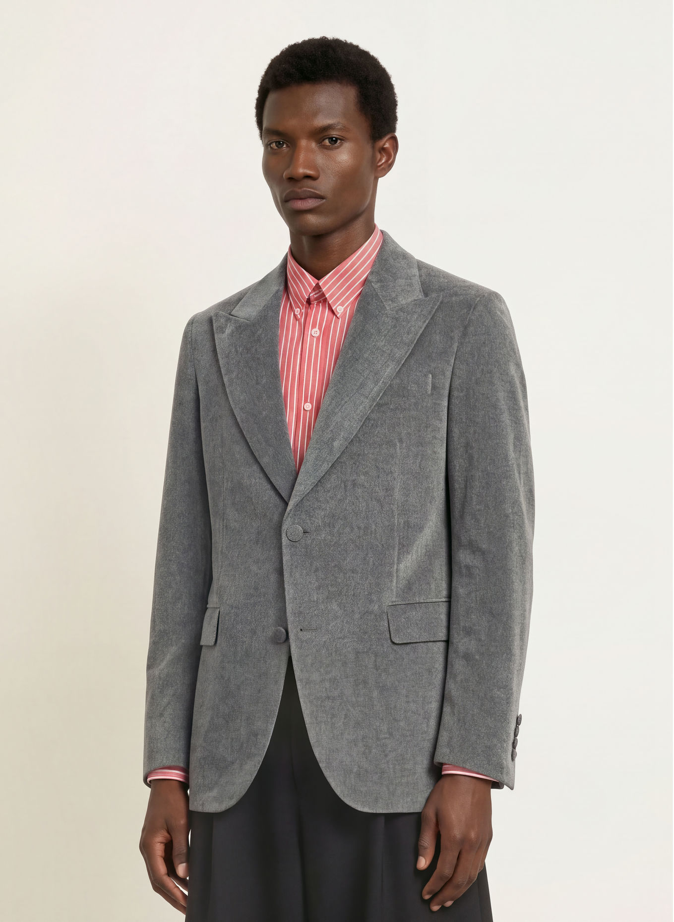 DRYKORN JACATO Regular Fit Blazer: GRAY