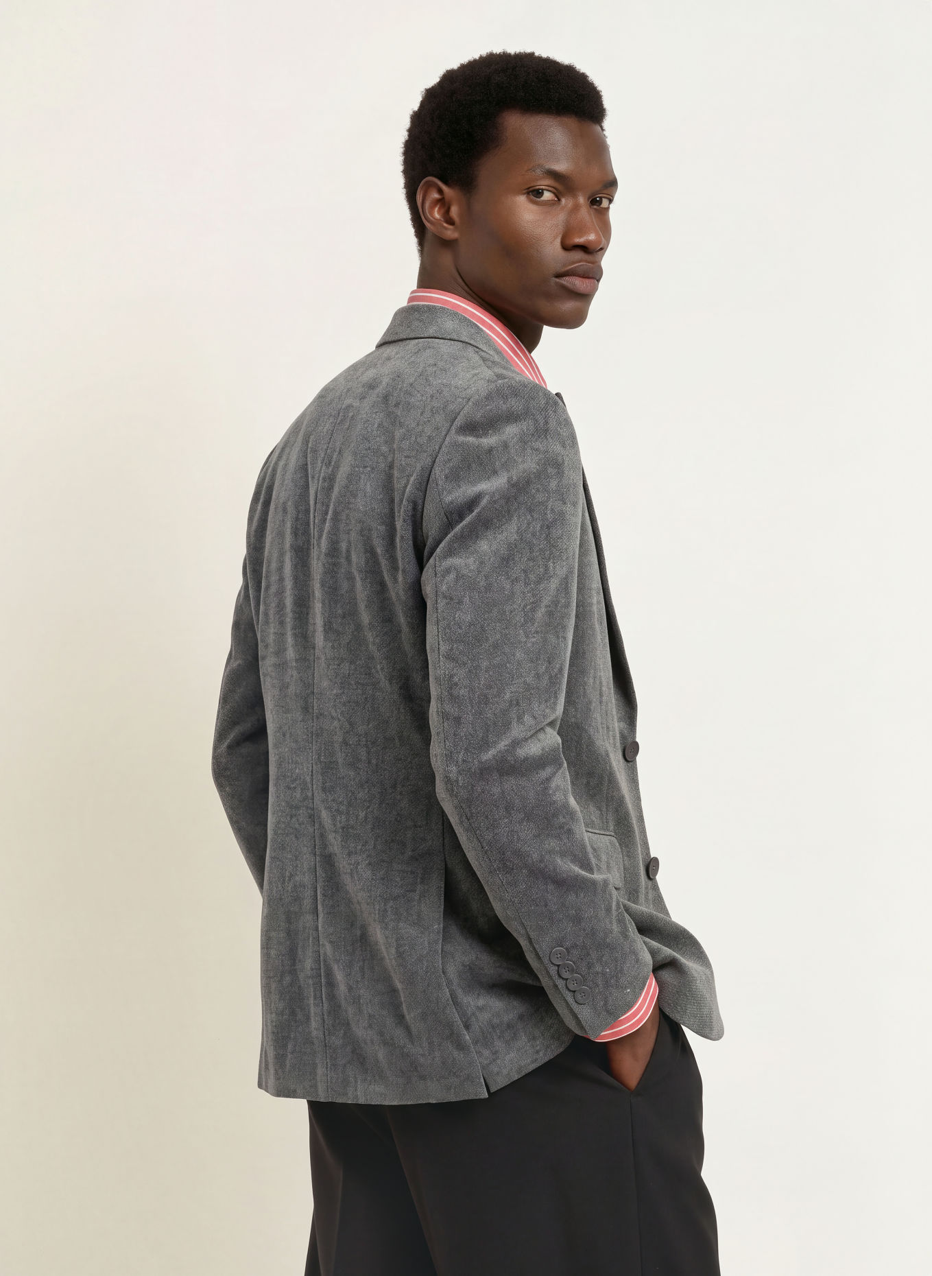 DRYKORN JACATO Regular Fit Blazer: GRAY