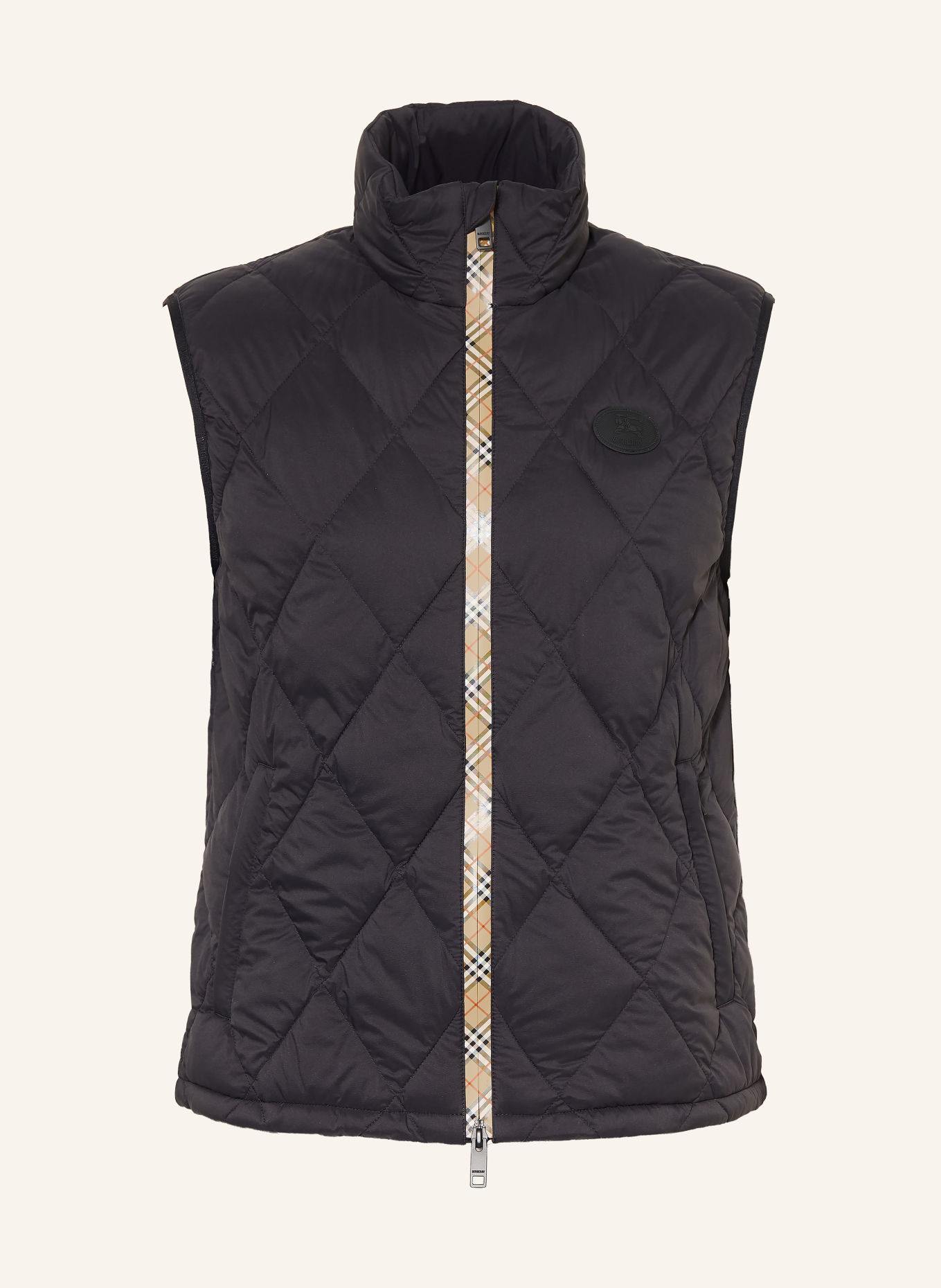BURBERRY ACRESFORD Quilted Vest: BLACK