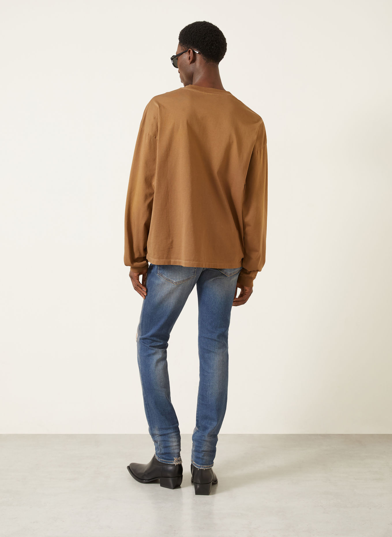 AMIRI Longsleeve: COGNAC