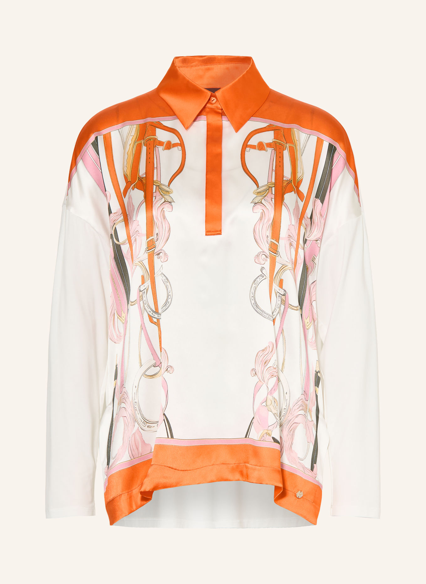 MARC CAIN Blusenshirt im Materialmix: 110 off
