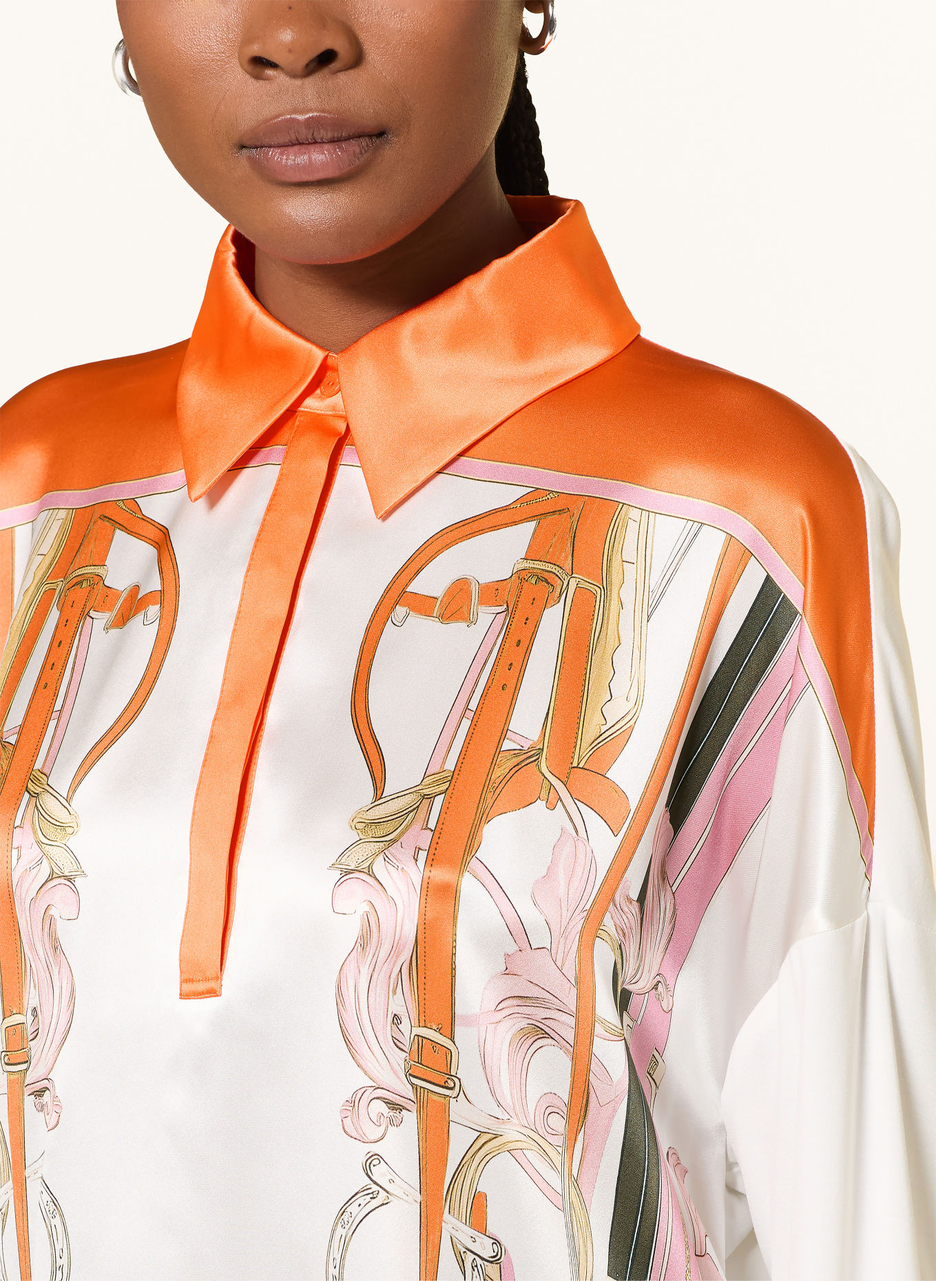 MARC CAIN Blusenshirt im Materialmix: 110 off