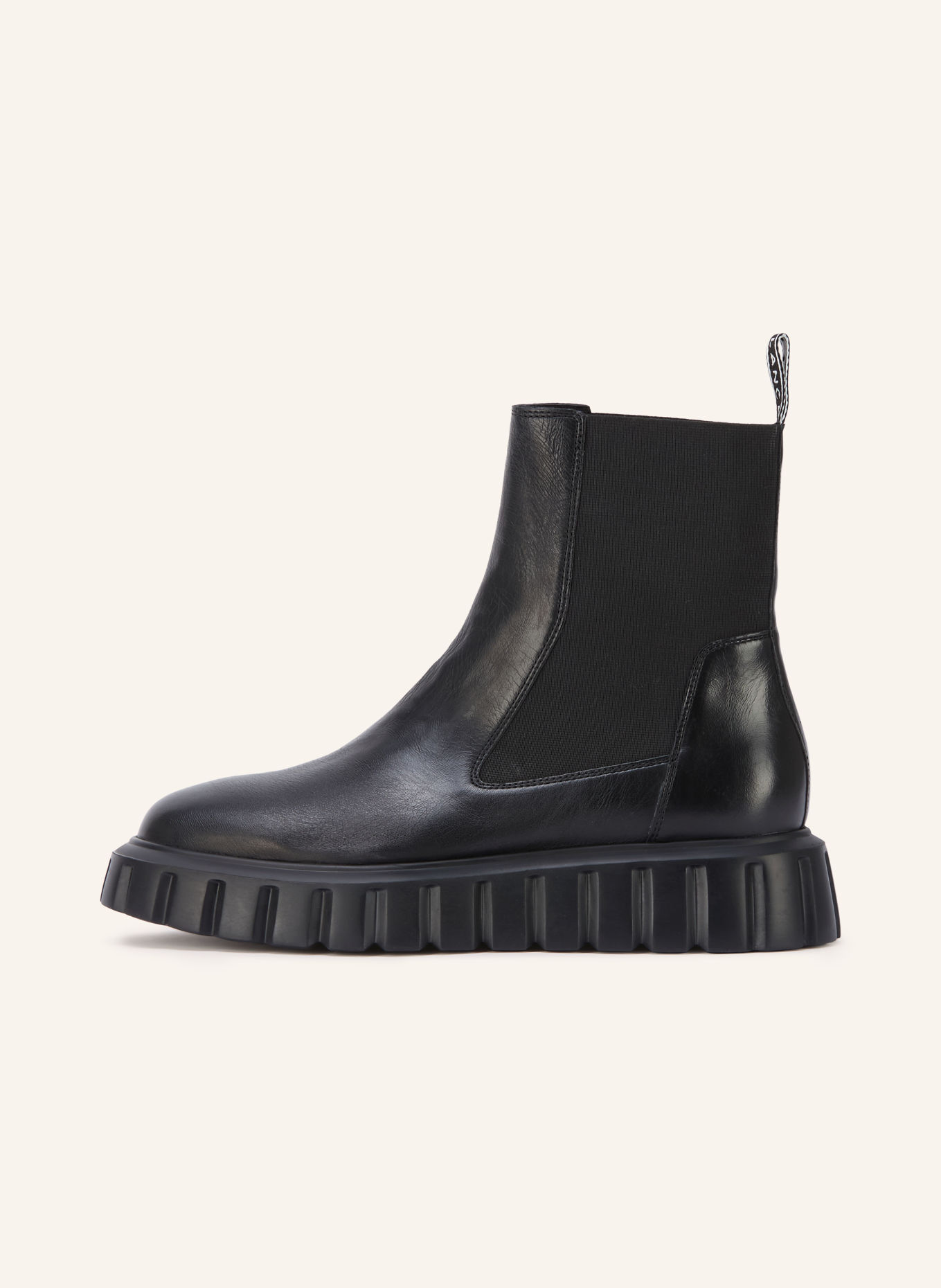 VOILE BLANCHE Chelsea-Boots GRENELLE: SCHWARZ