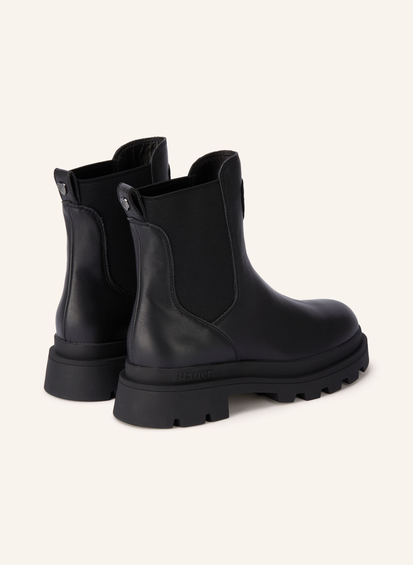 Blauer Bottines Chelsea KIMMEL: NOIR